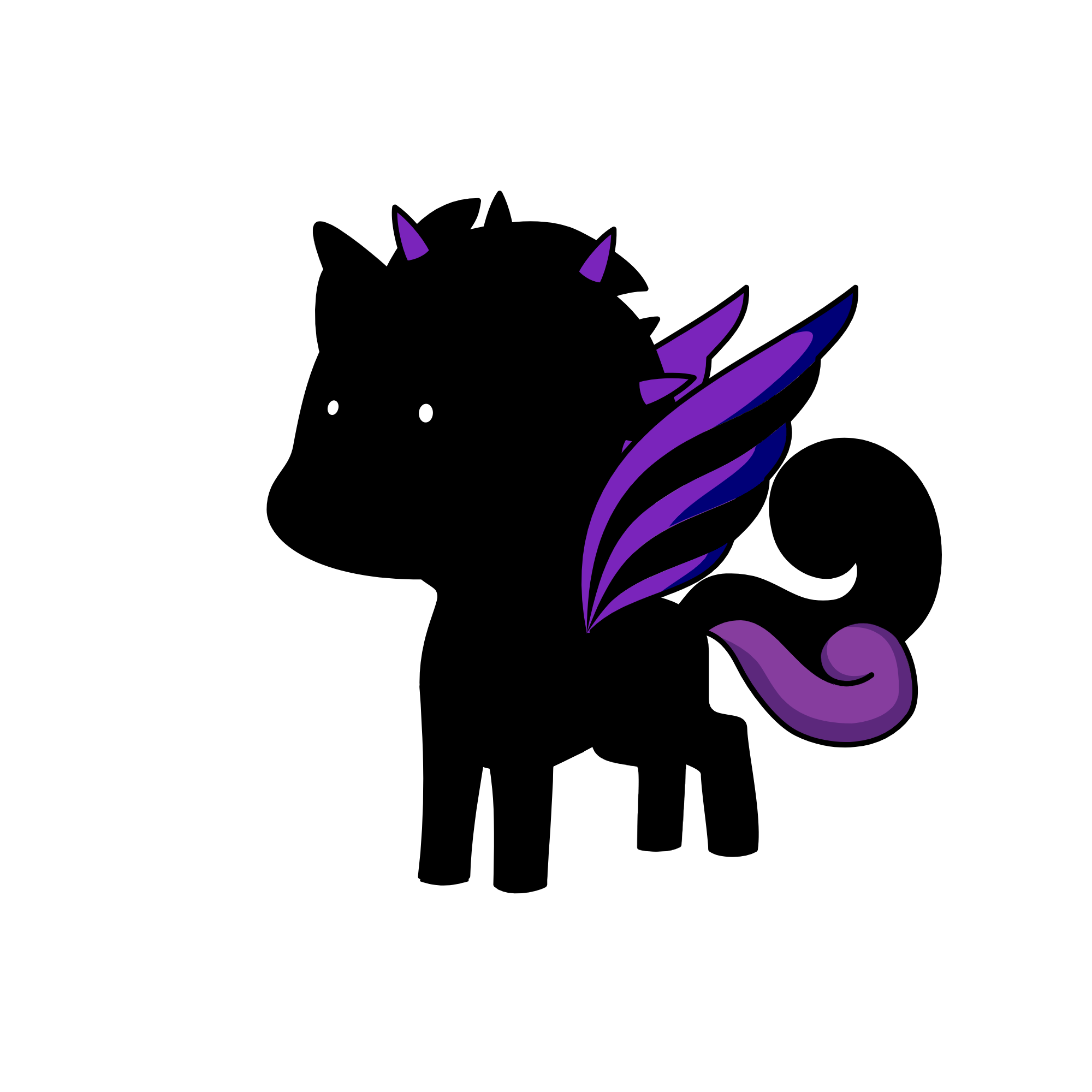 Gece, the unicorn