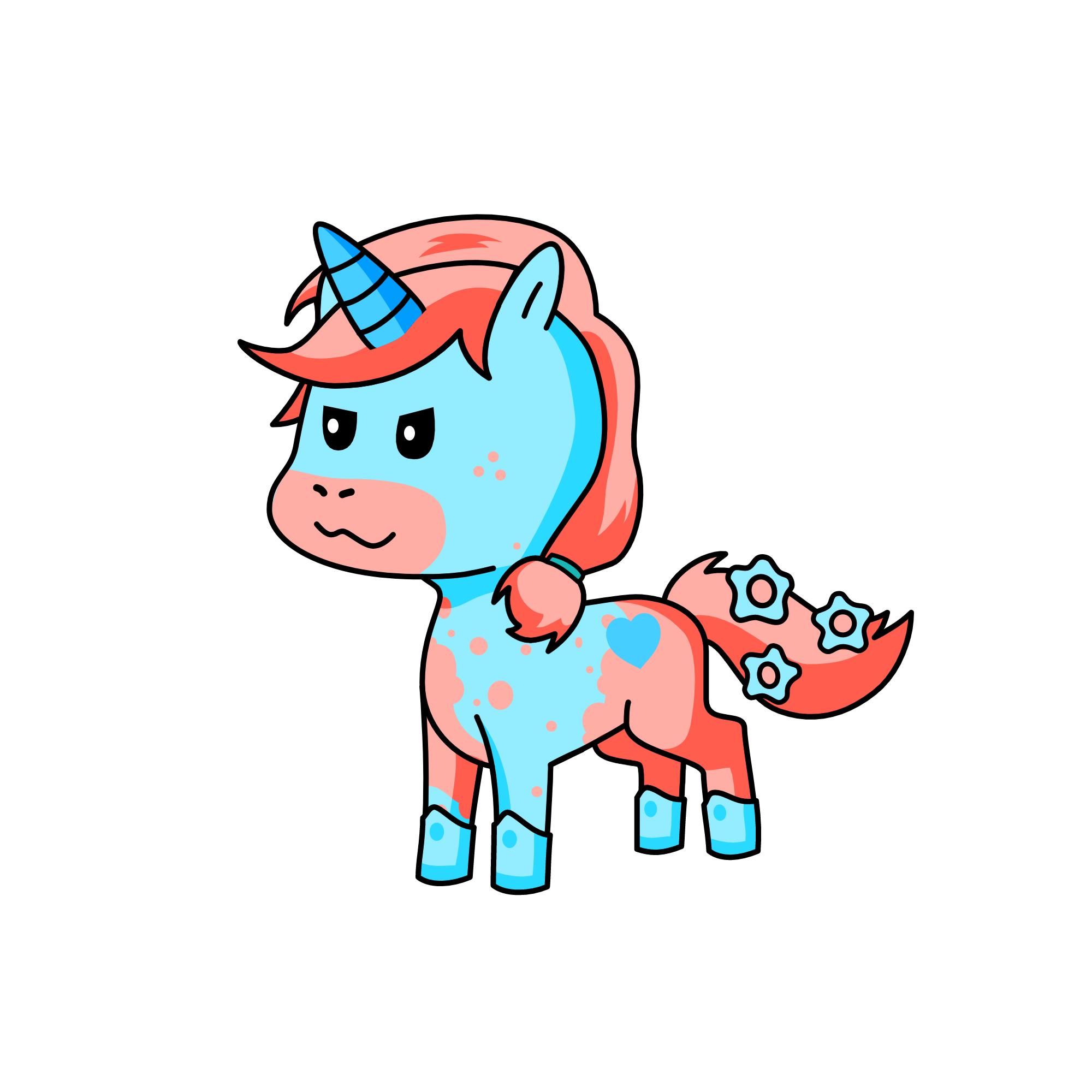 Cotton Candycorn, the unicorn