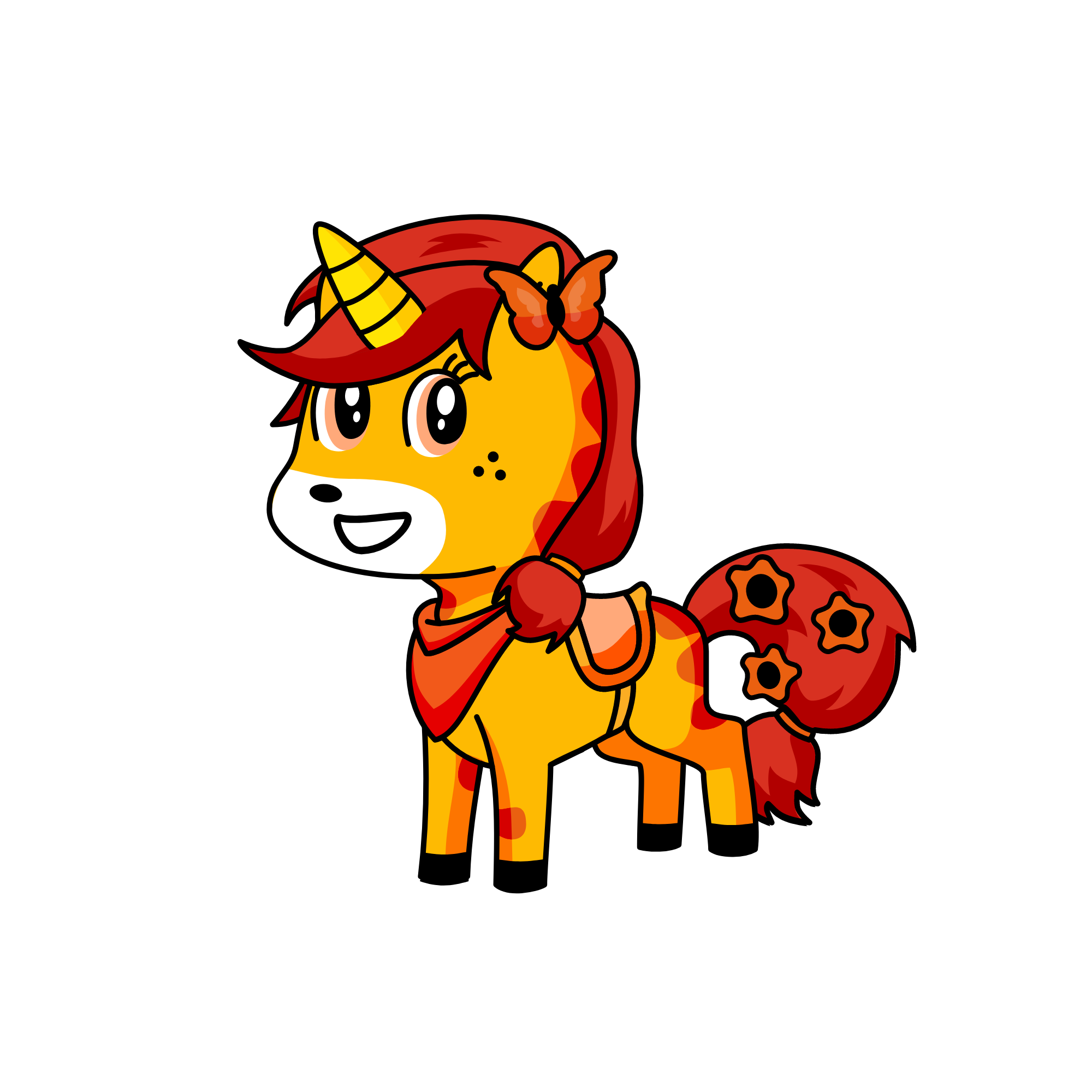Mango , the unicorn