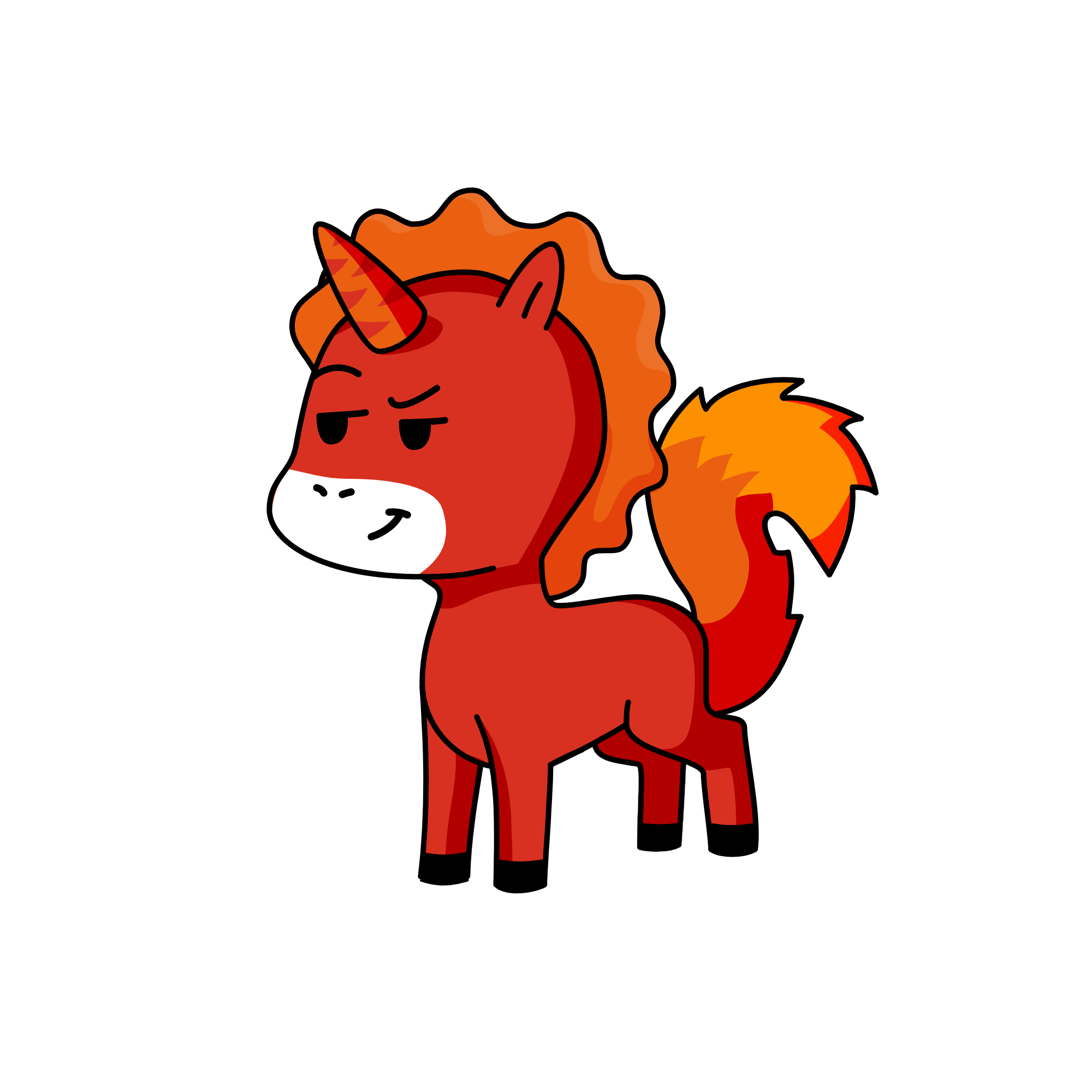 burn, the unicorn