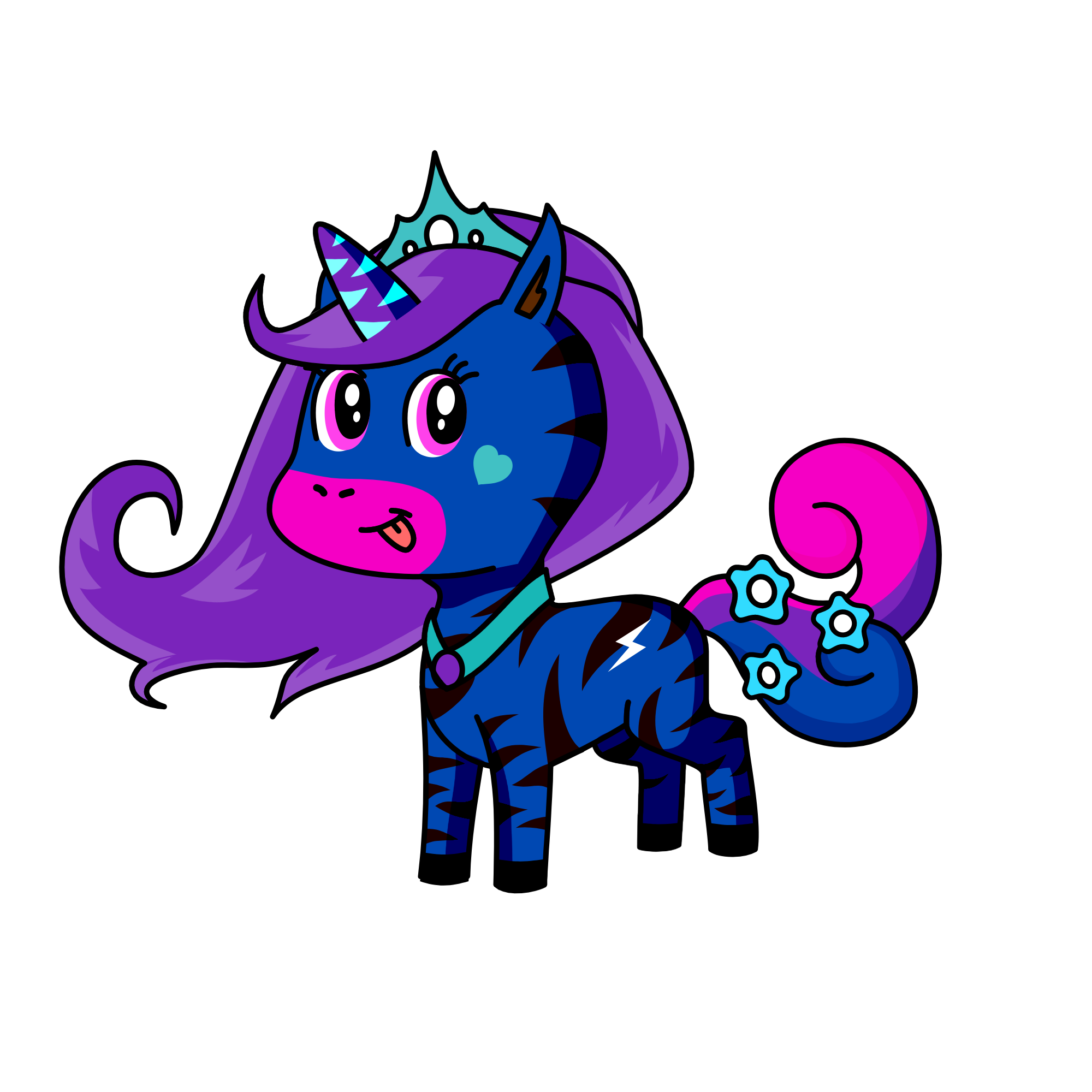 bubgum, the unicorn