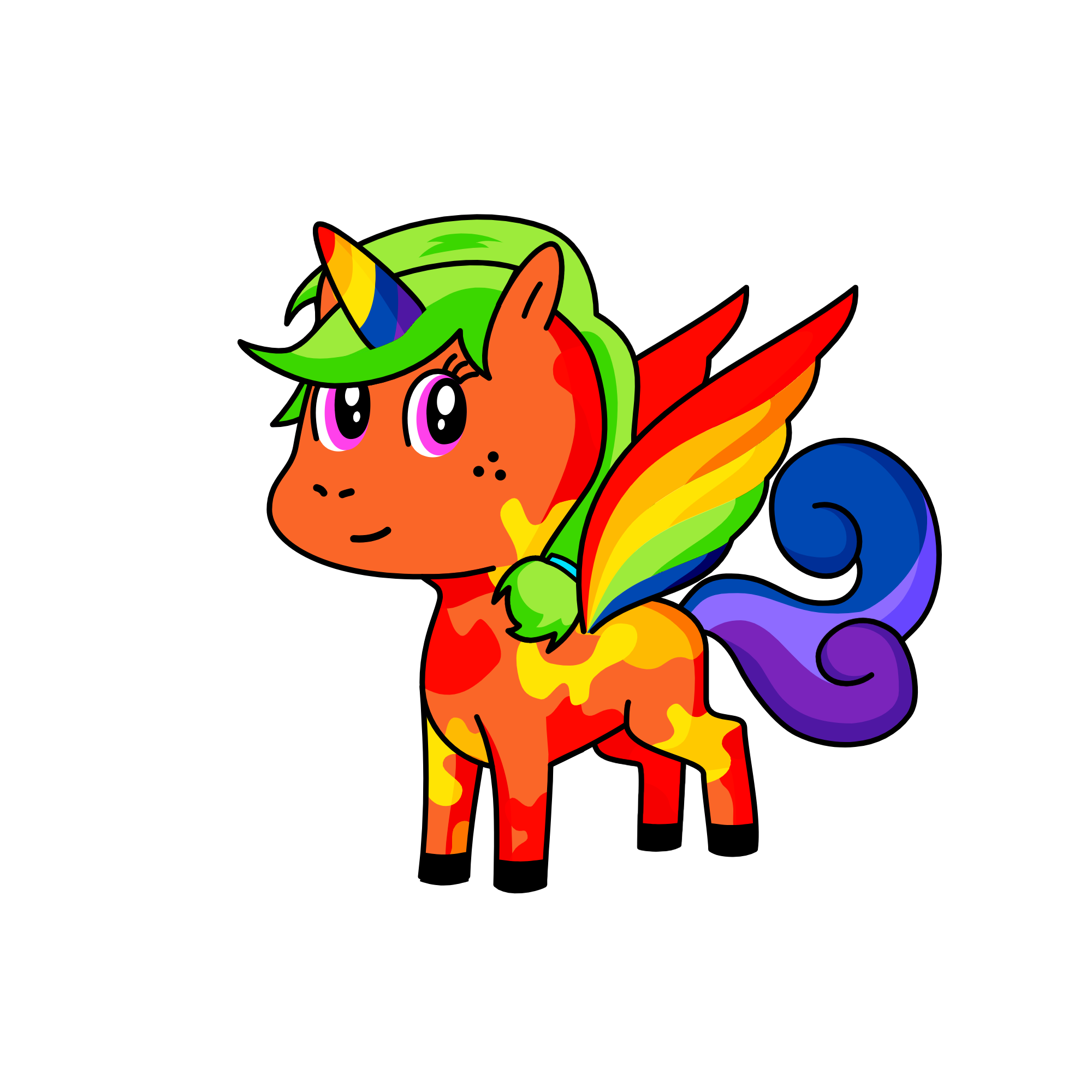 Rainstar, the unicorn