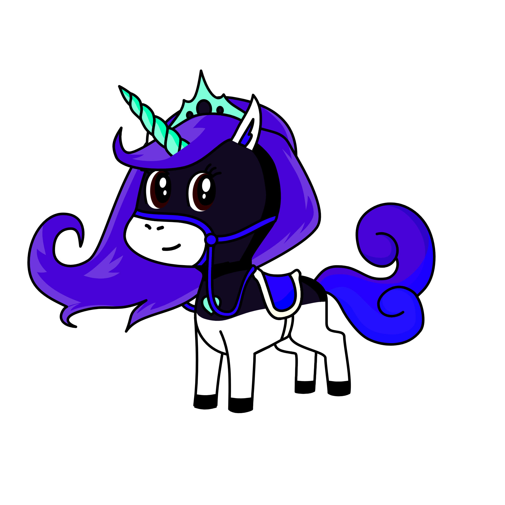 luna, the unicorn