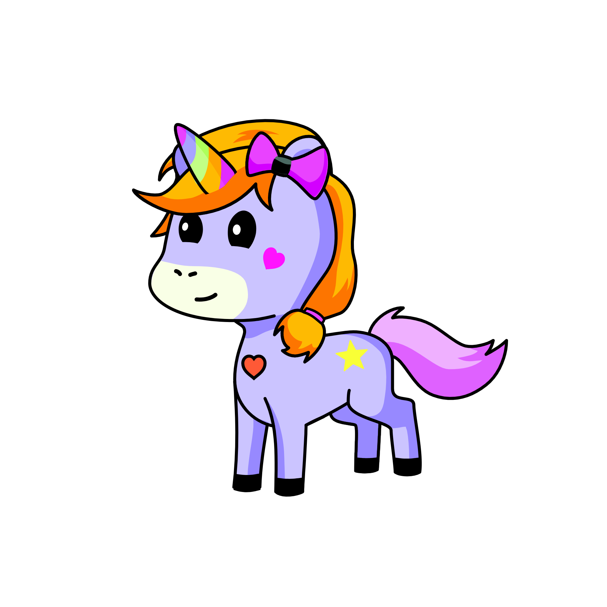 Sherbert, the unicorn