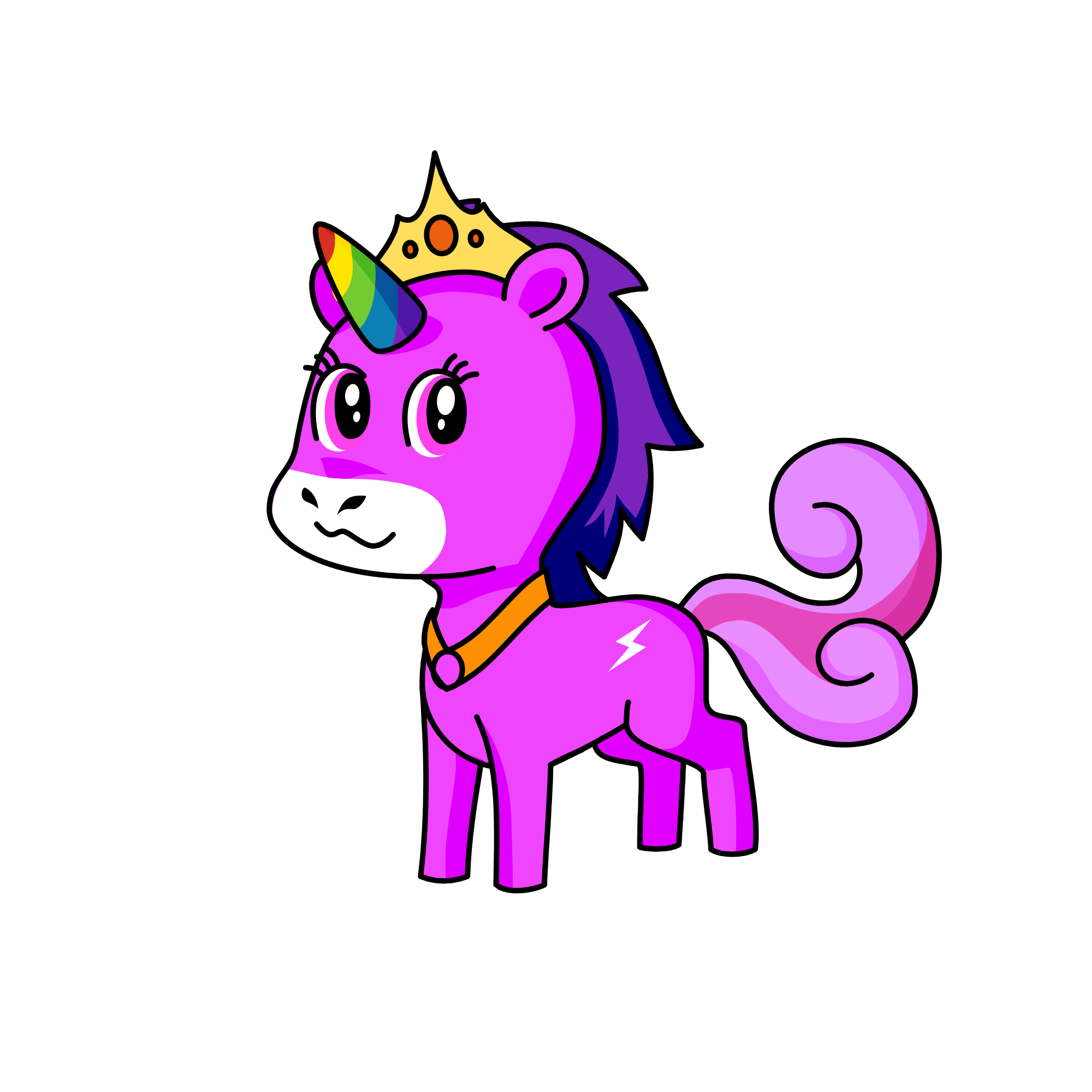 lightna, the unicorn