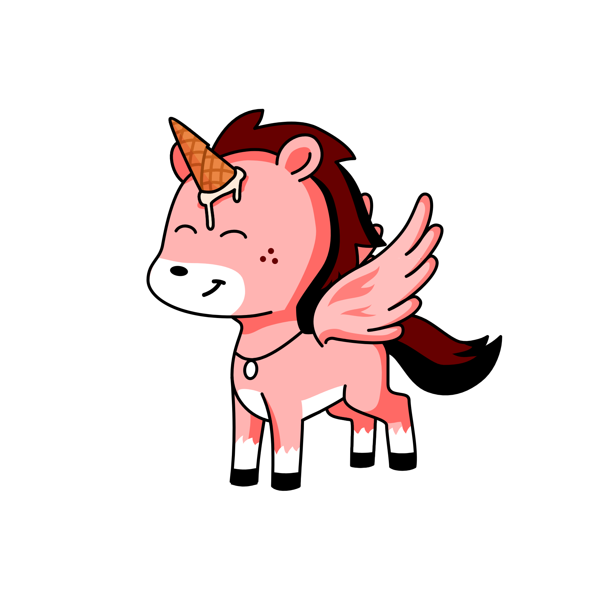 Icecream sparkle, the unicorn