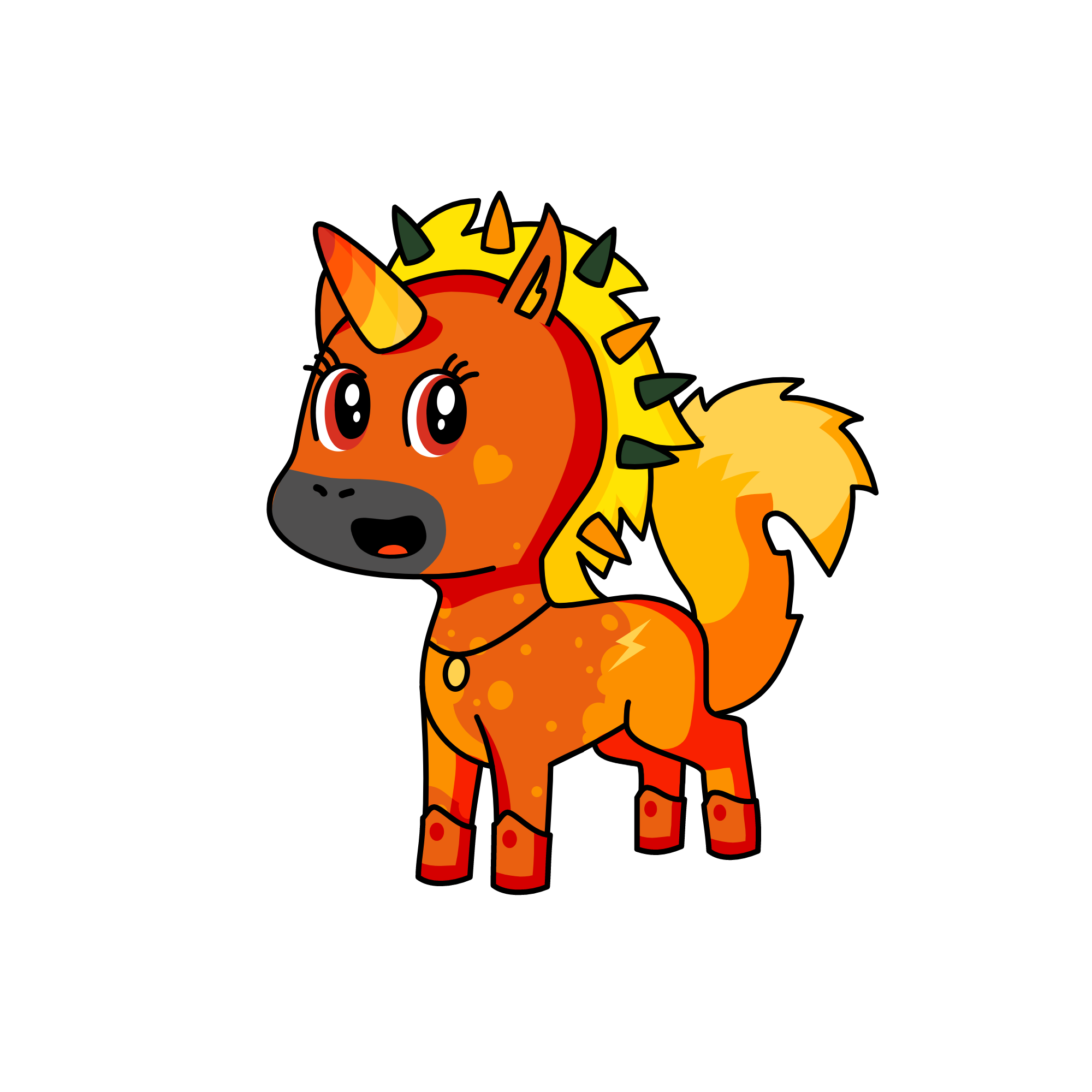 Firecorn, the unicorn