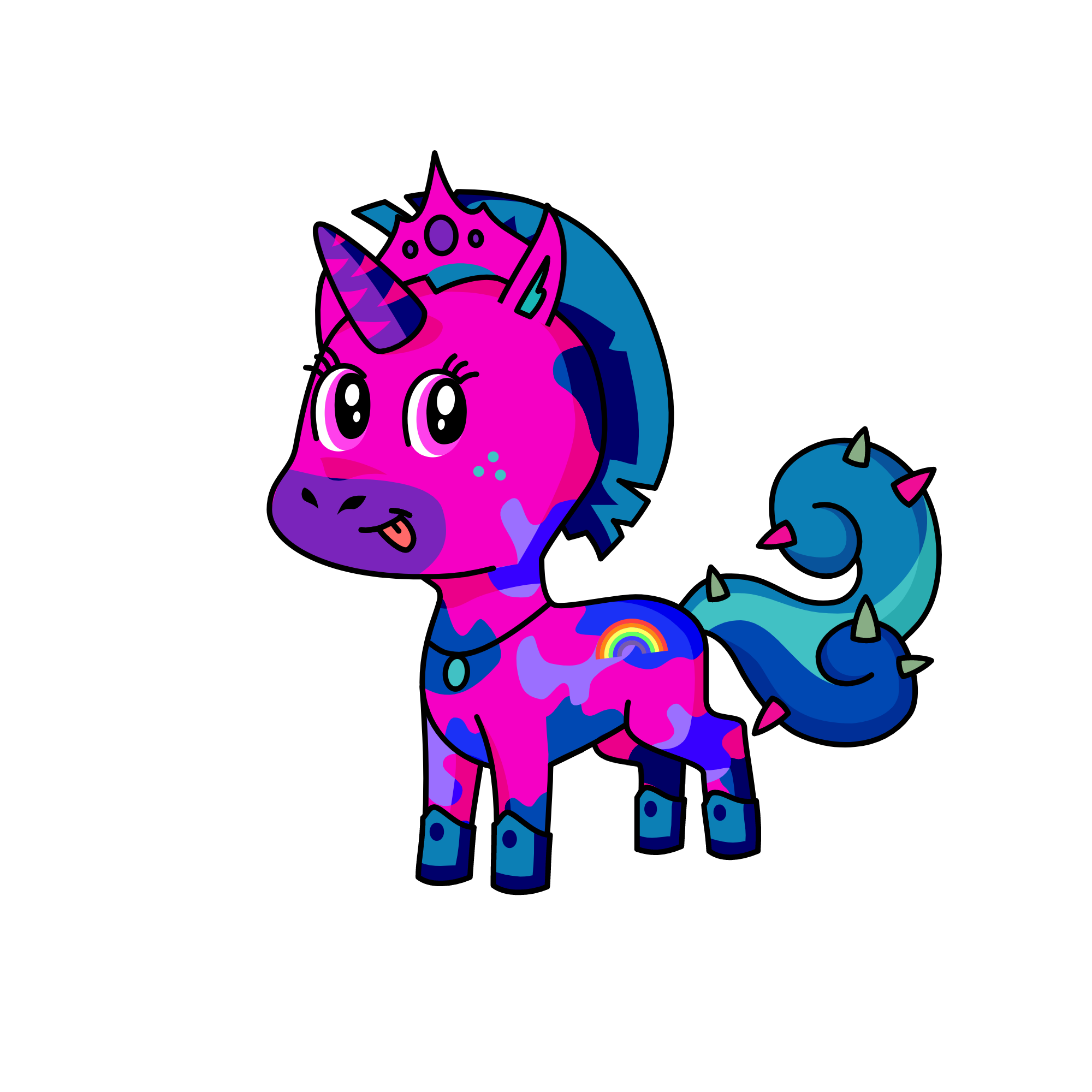 Rebella, the unicorn