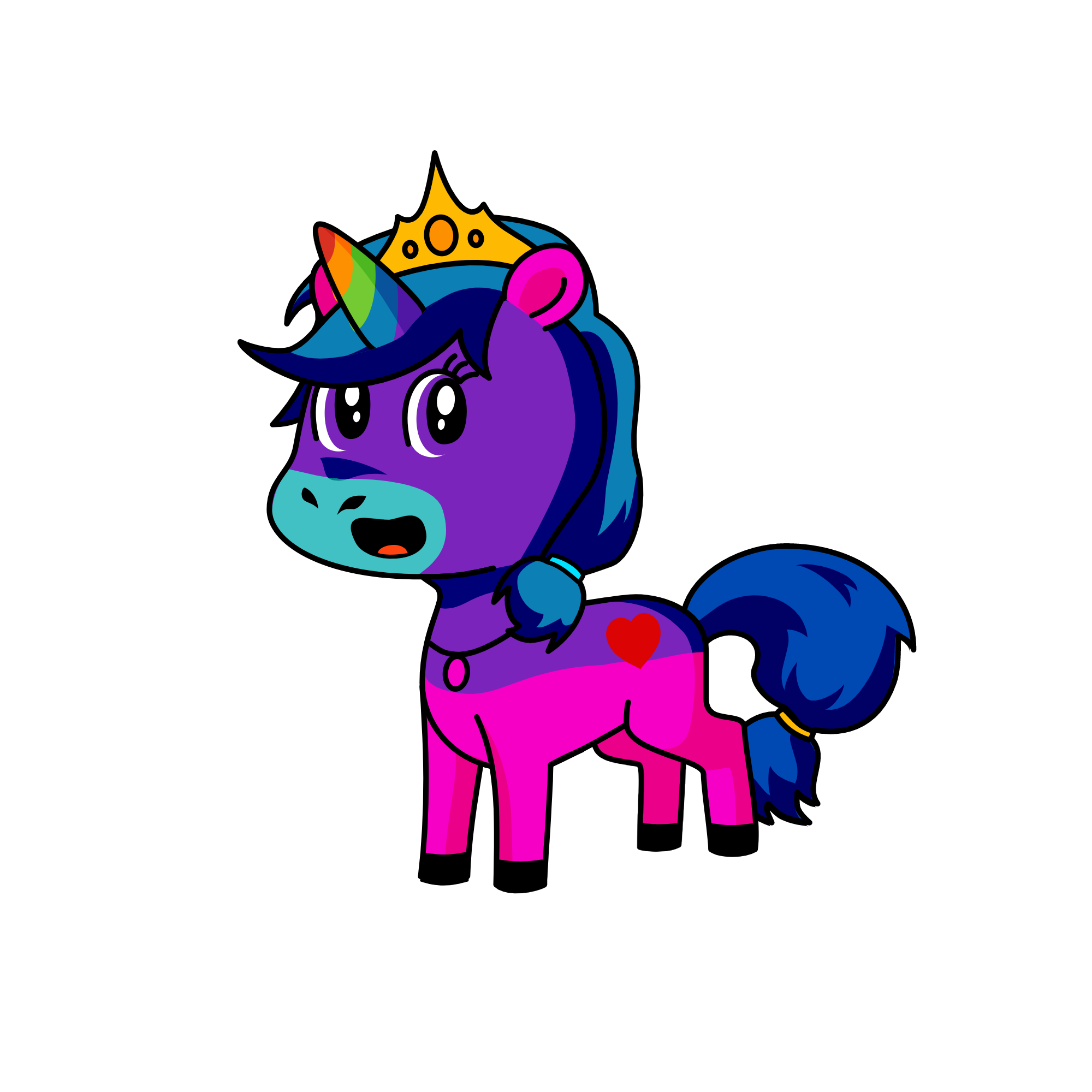 itybitty, the unicorn