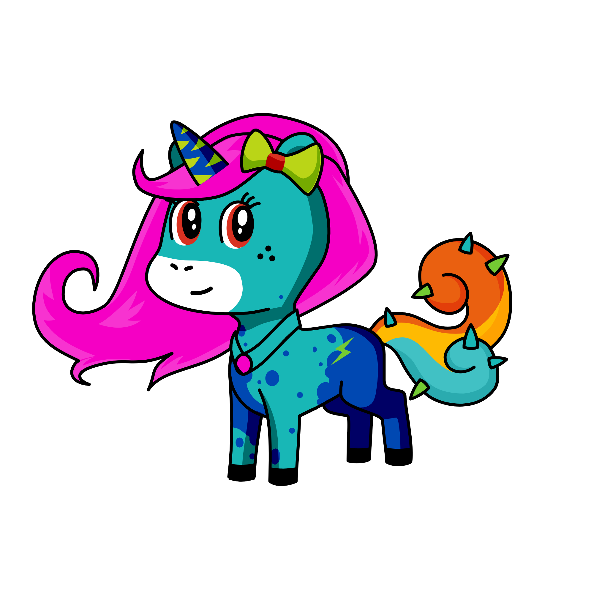 Blur, the unicorn