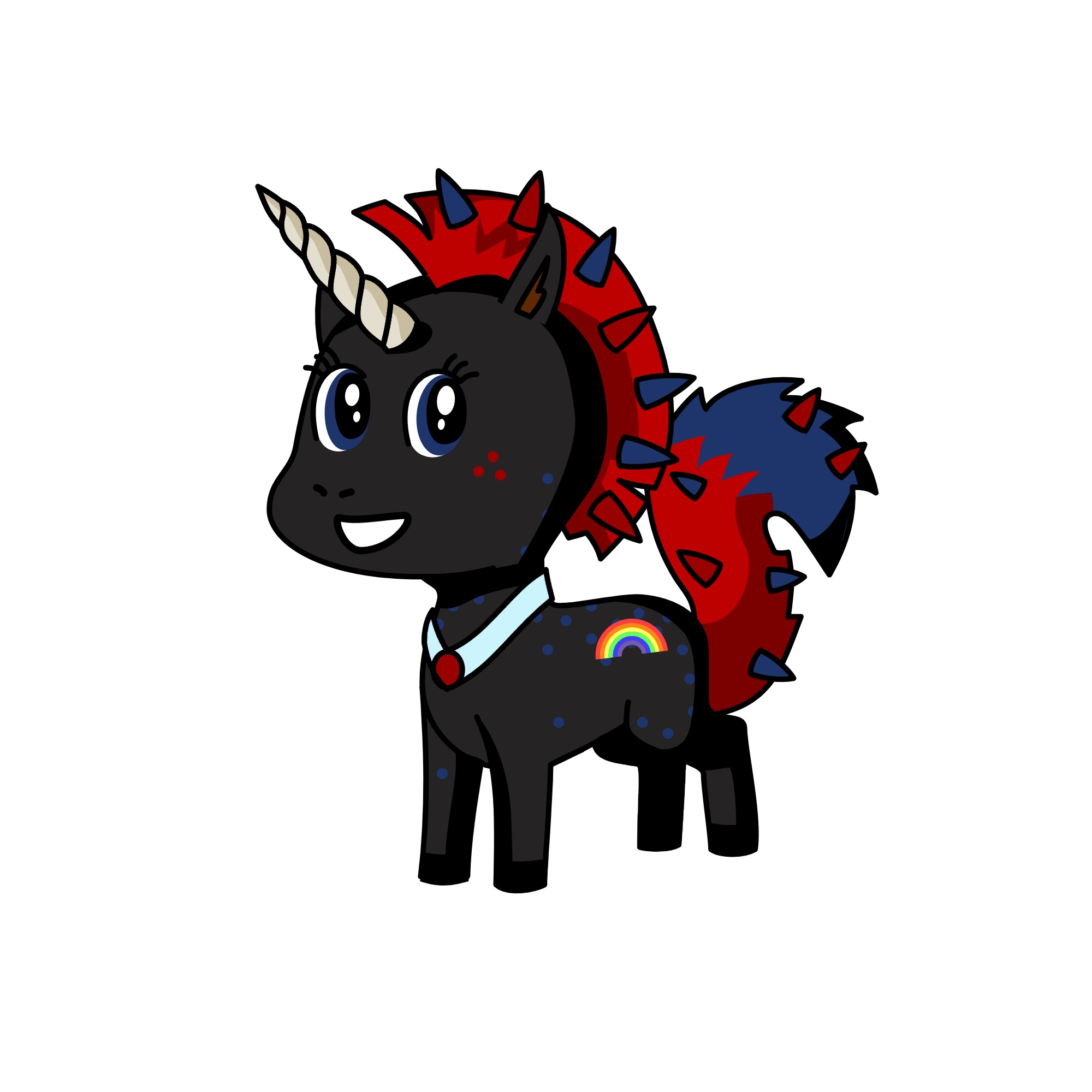 navy, the unicorn