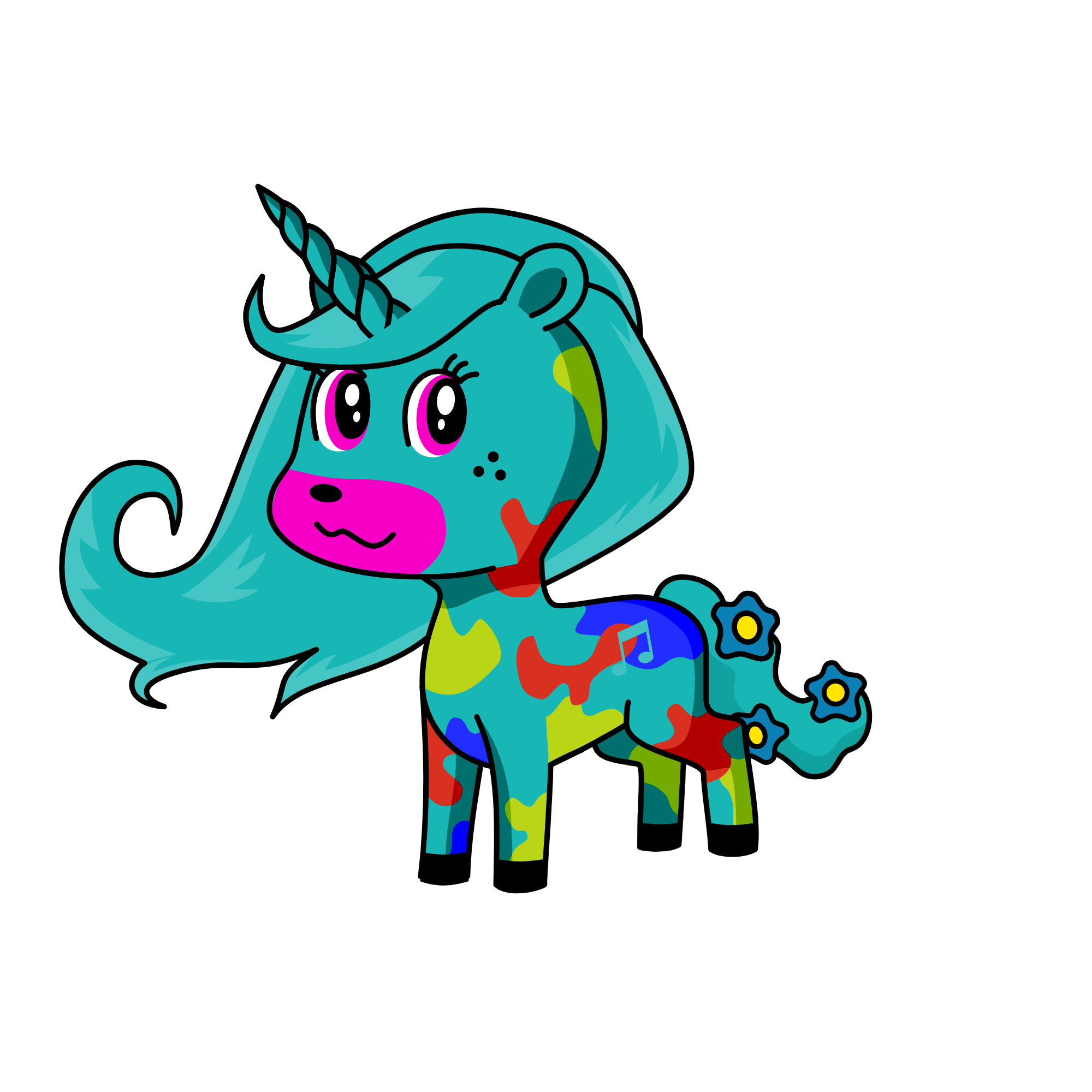 ooooooooooo, the unicorn