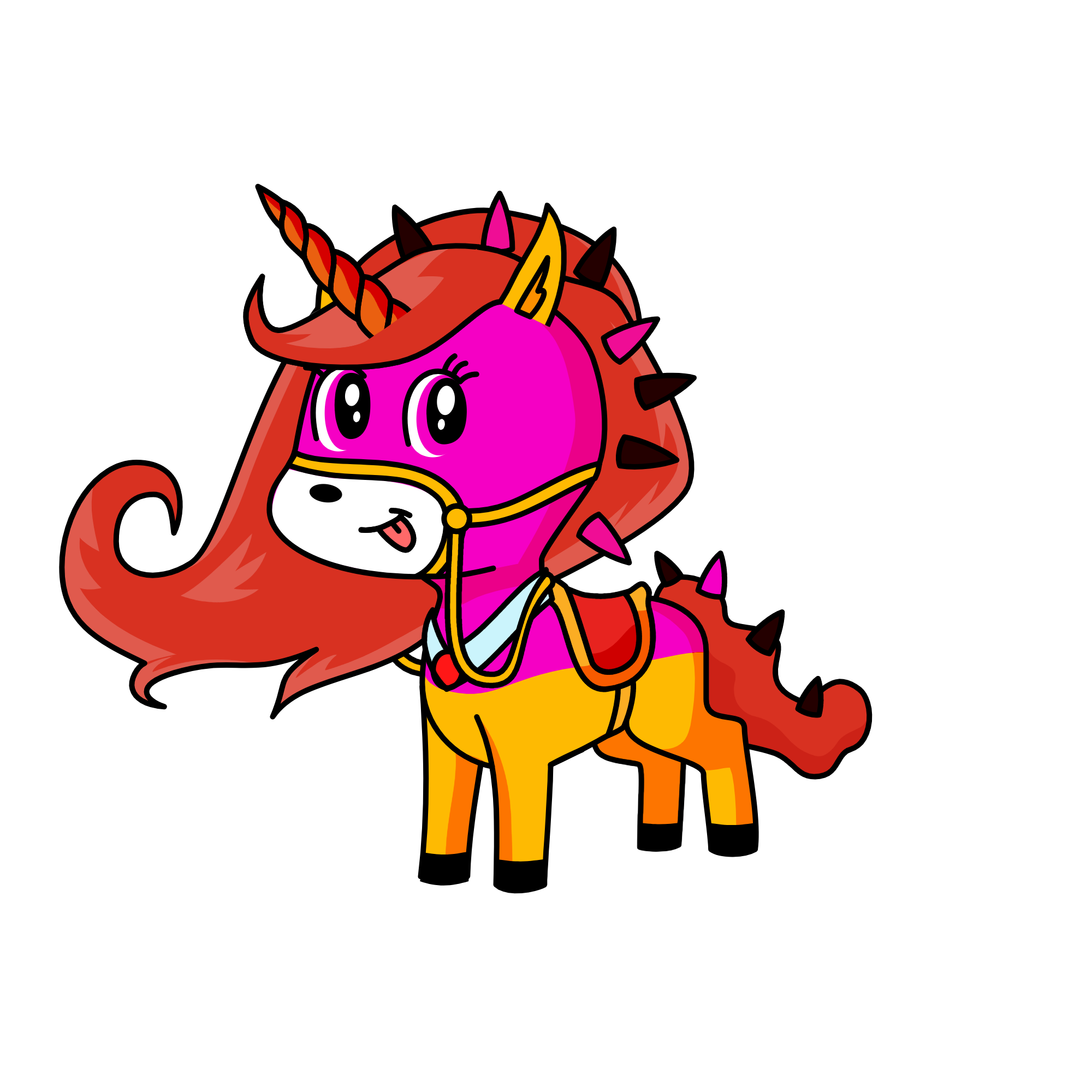 Sugar, the unicorn