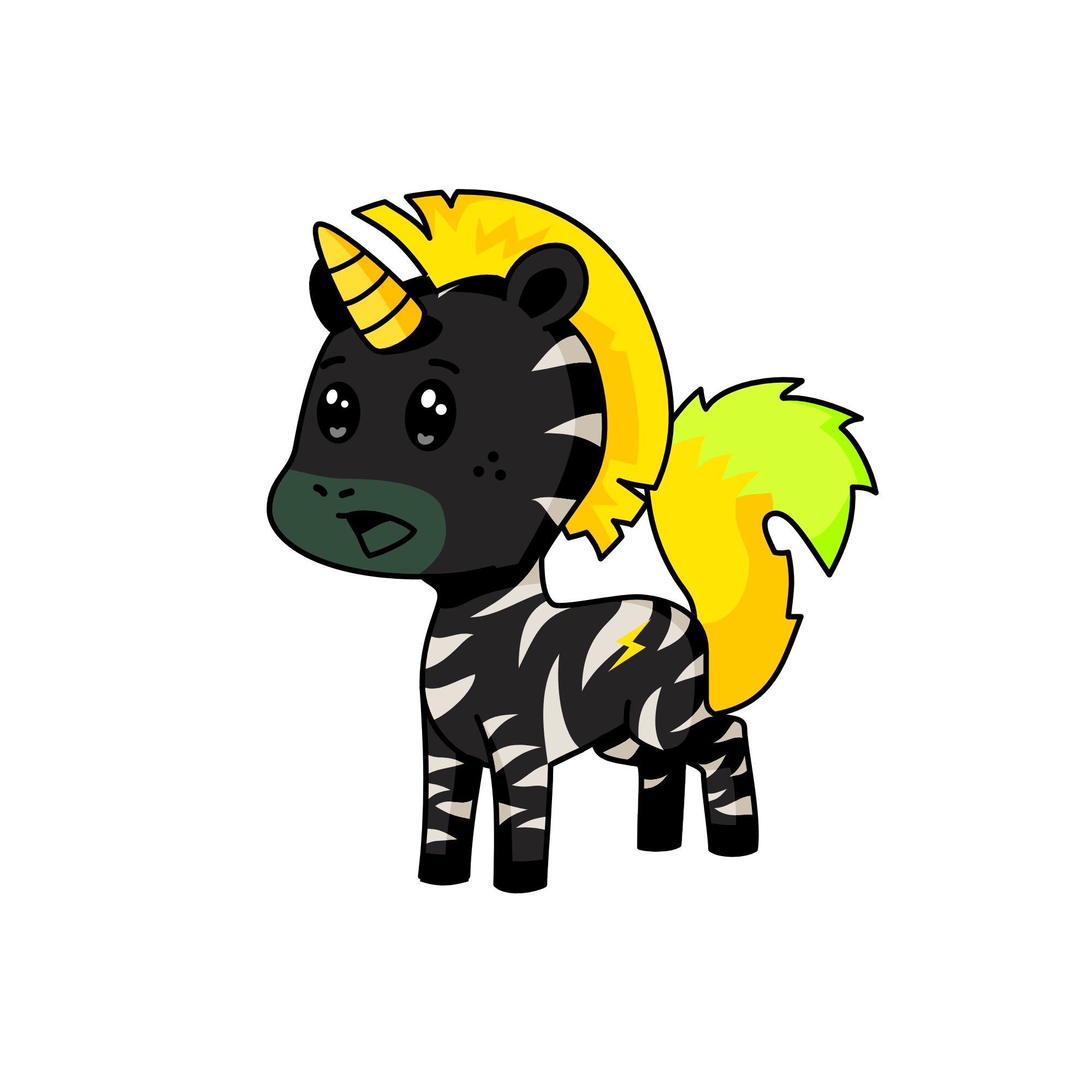 lightny, the unicorn