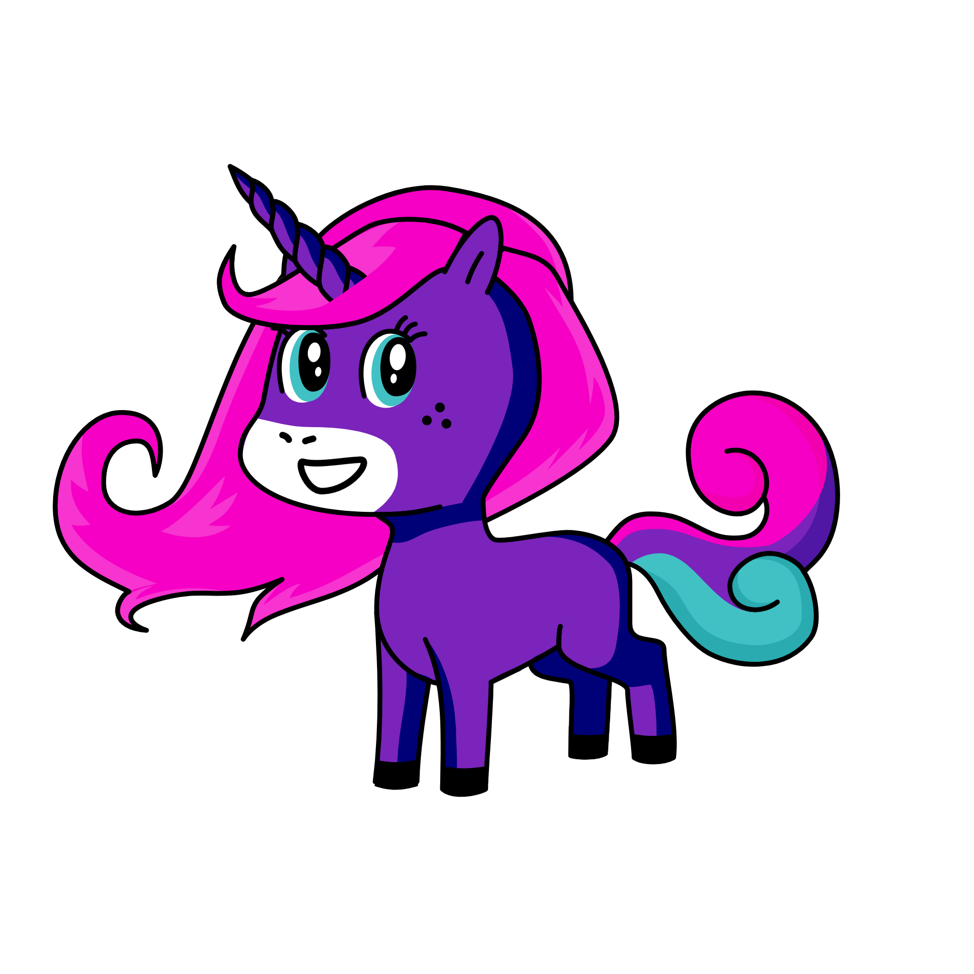 cdfghj, the unicorn