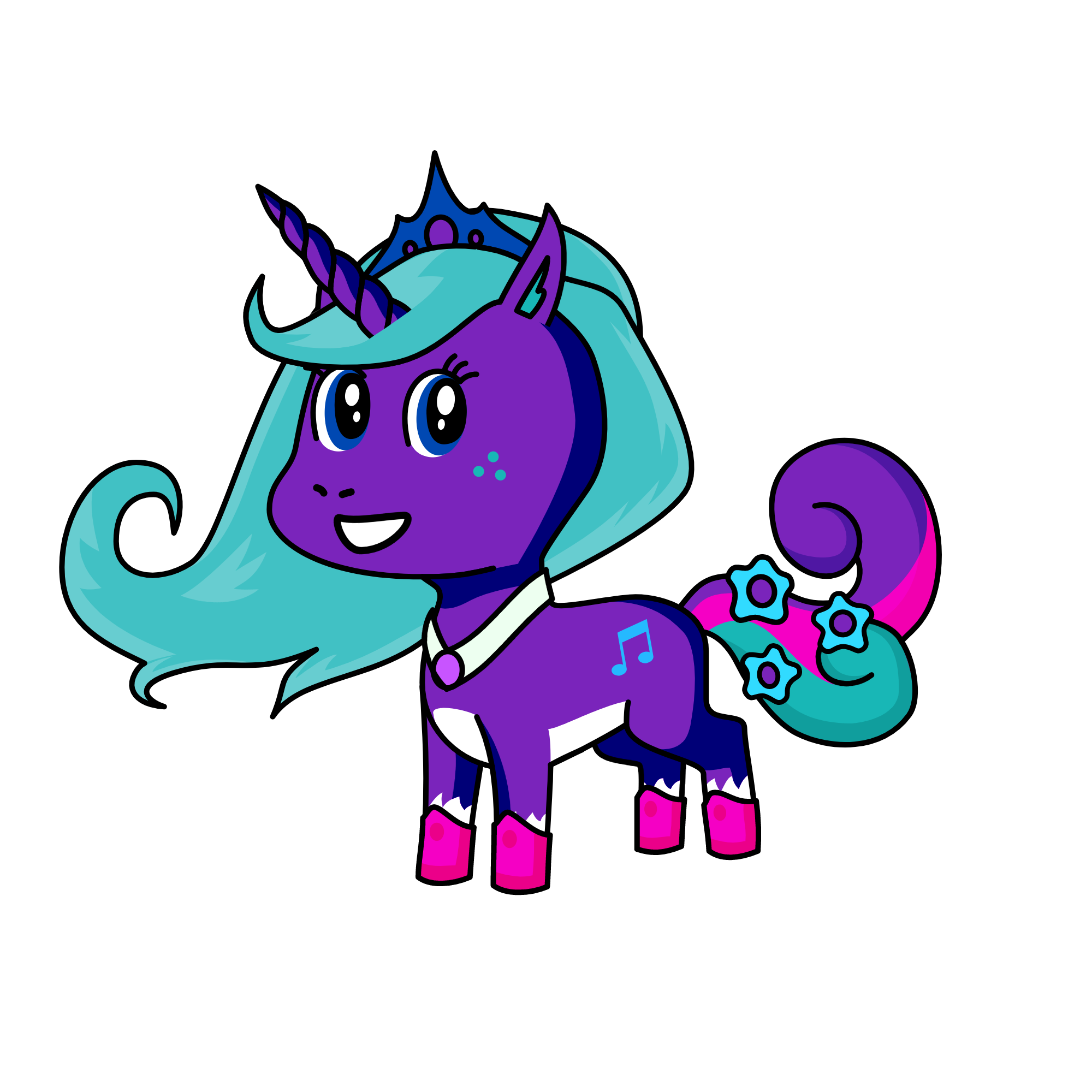 snow, the unicorn