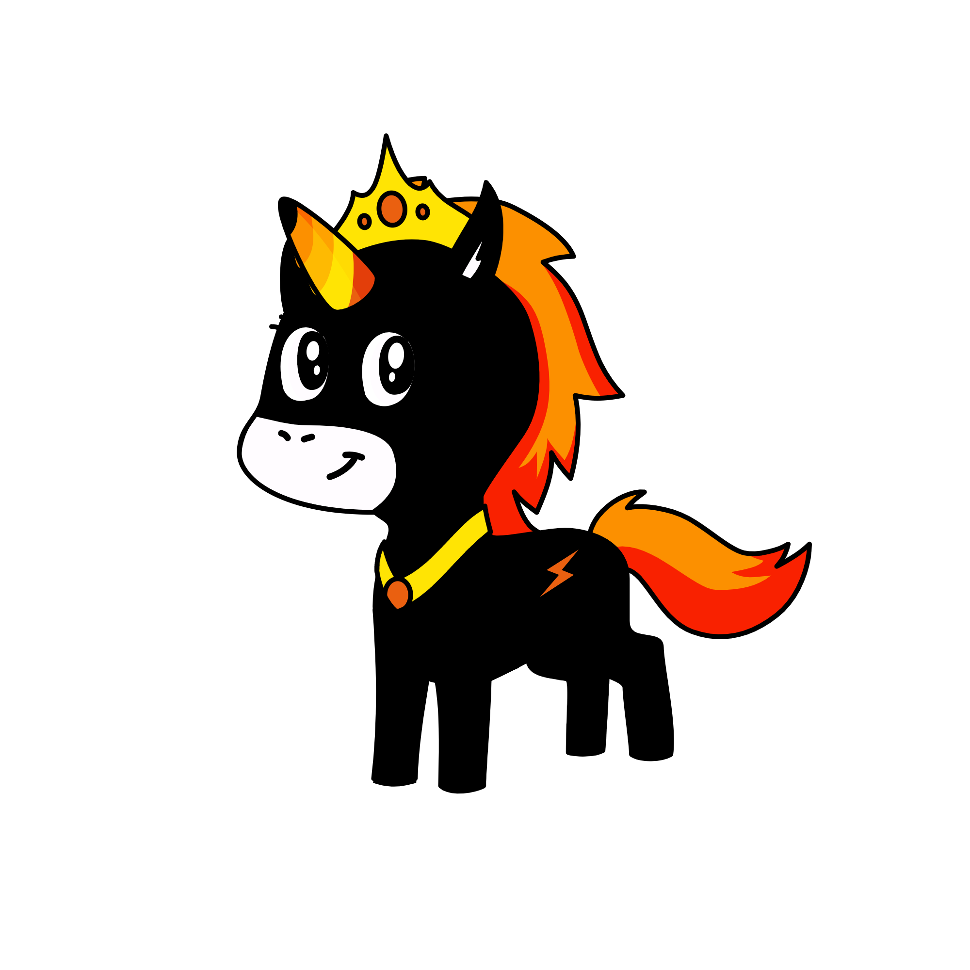 fire, the unicorn