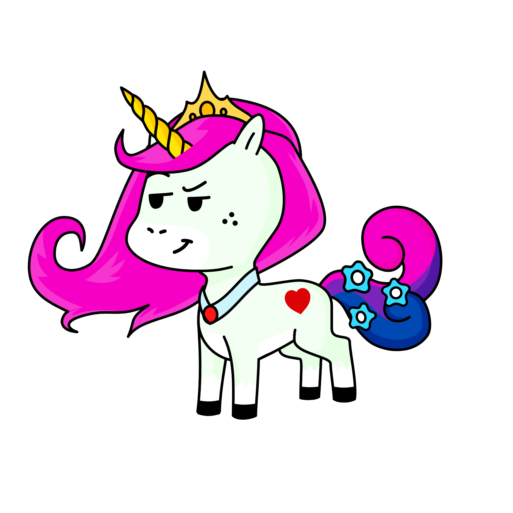 Moon, the unicorn