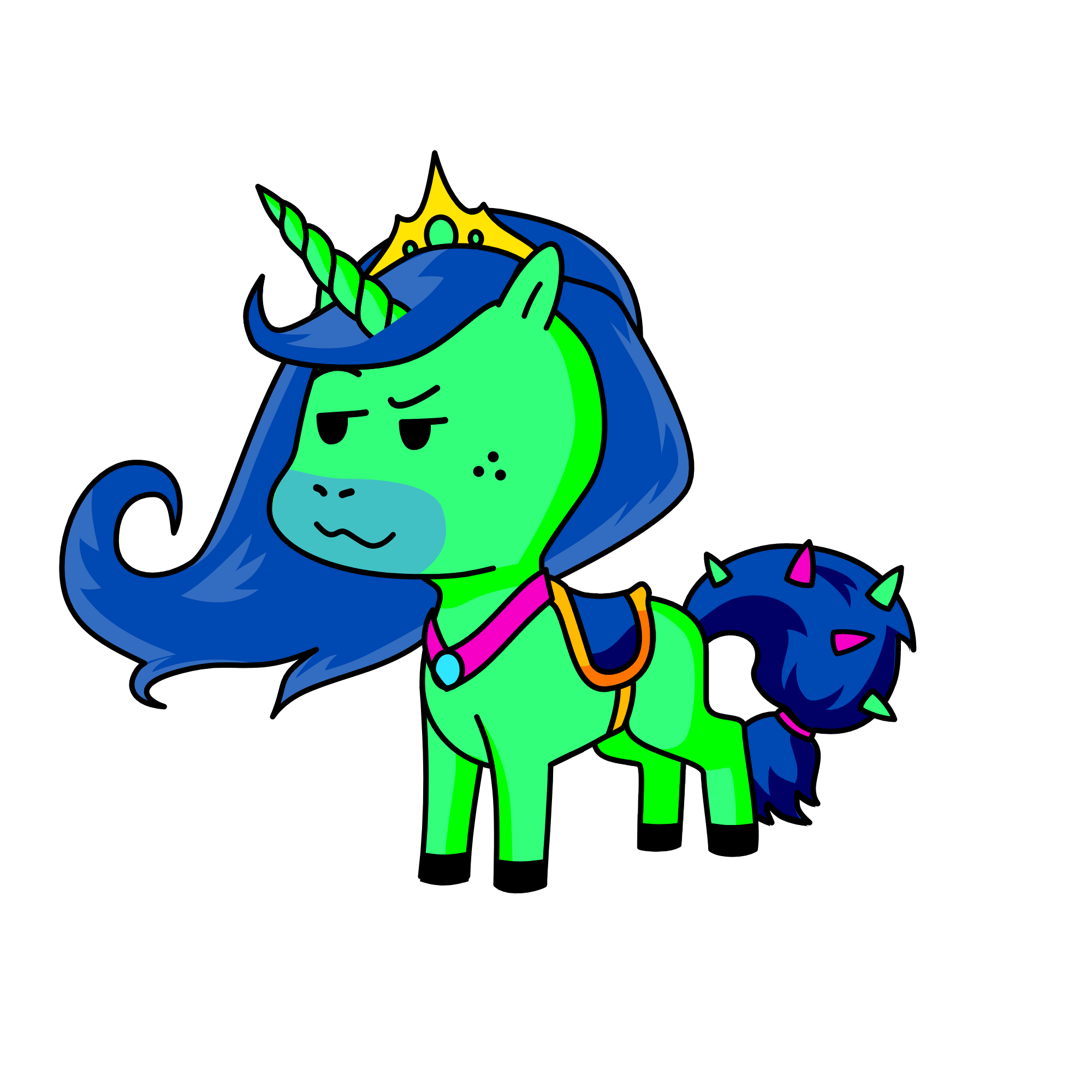 twighla, the unicorn