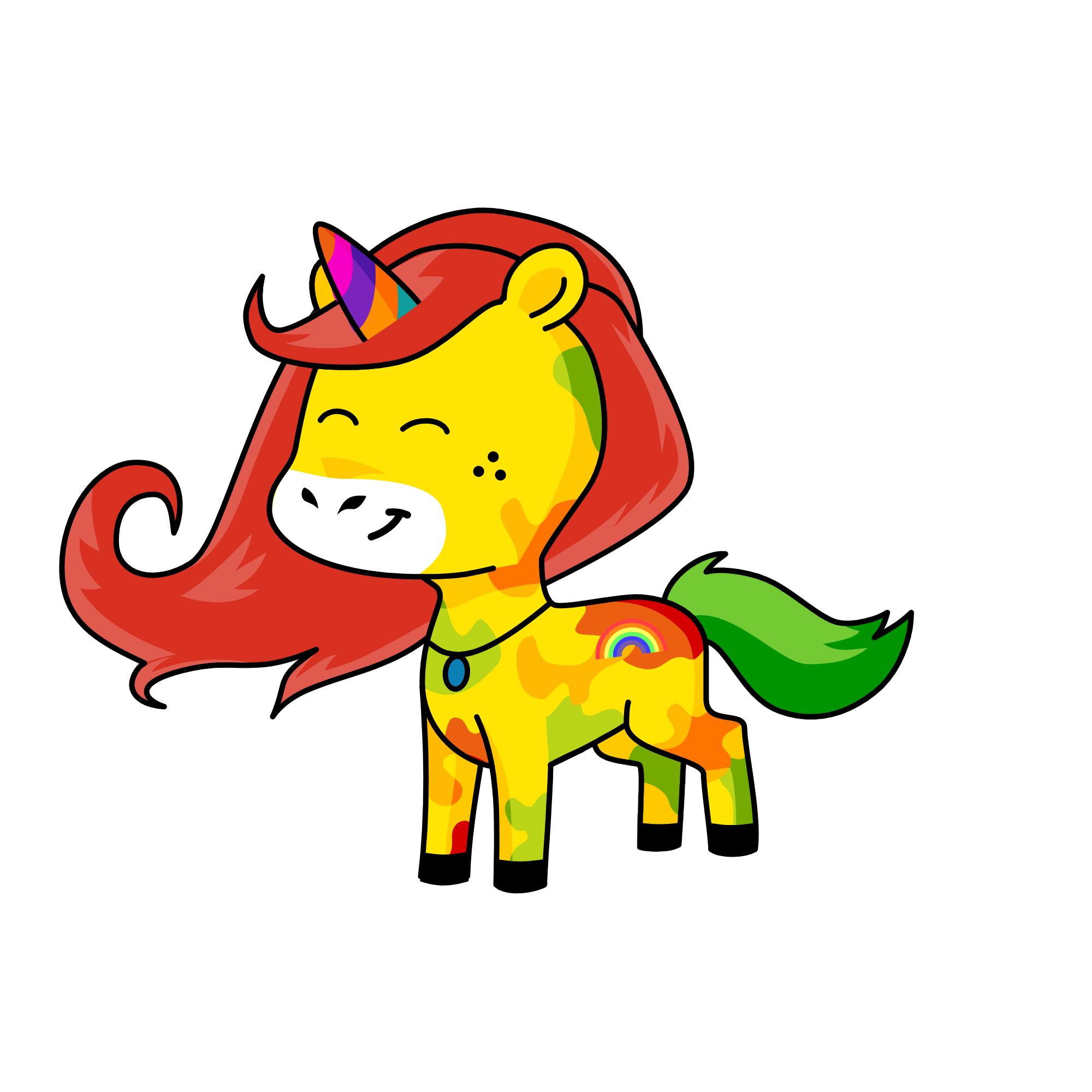 Im invisible, the unicorn