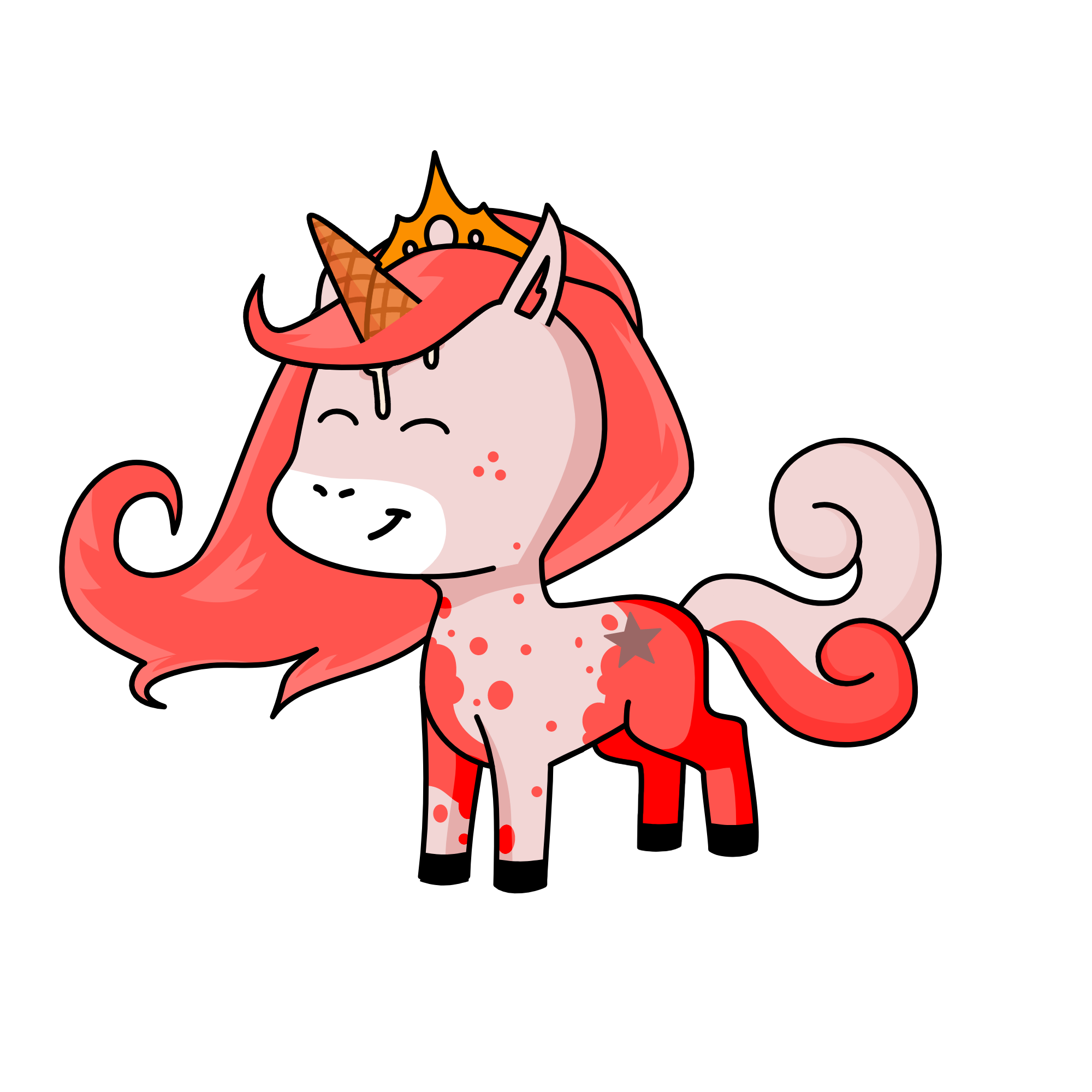 Berrycorn, the unicorn