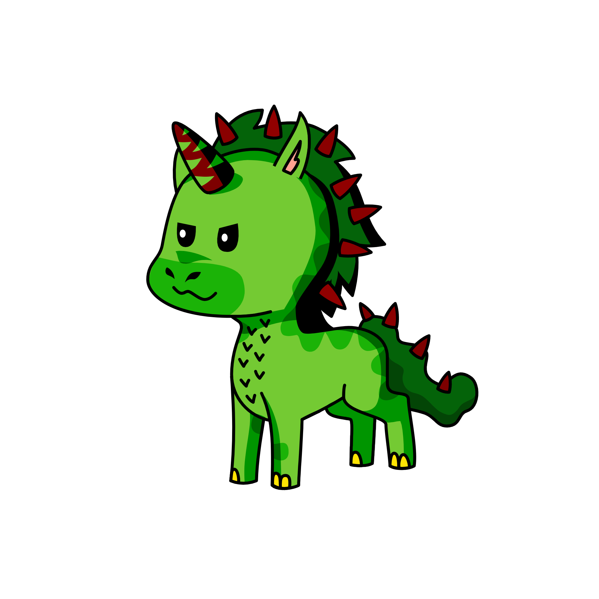 Dinocorn, the unicorn