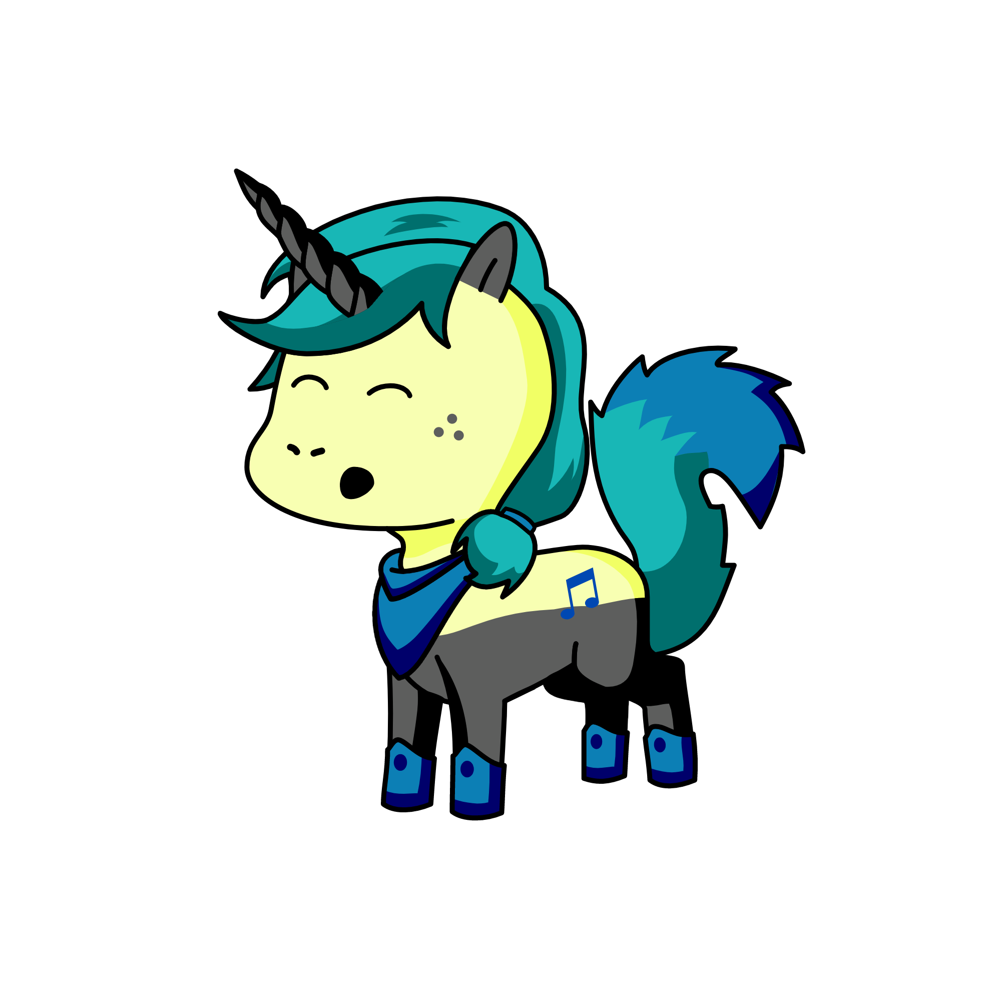 Sleepicorn, the unicorn