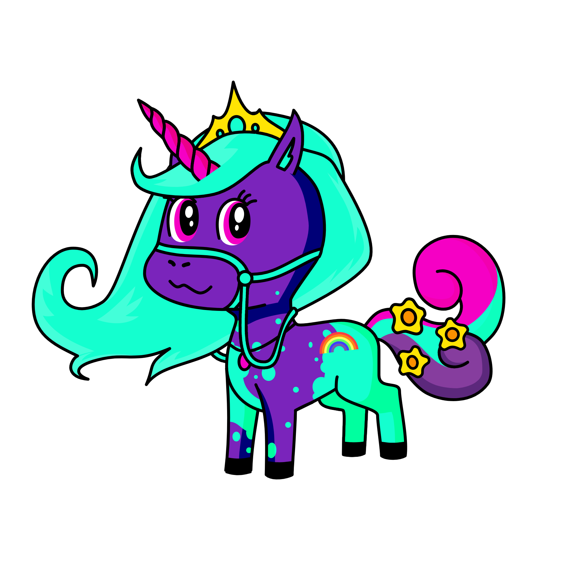 shimmer, the unicorn