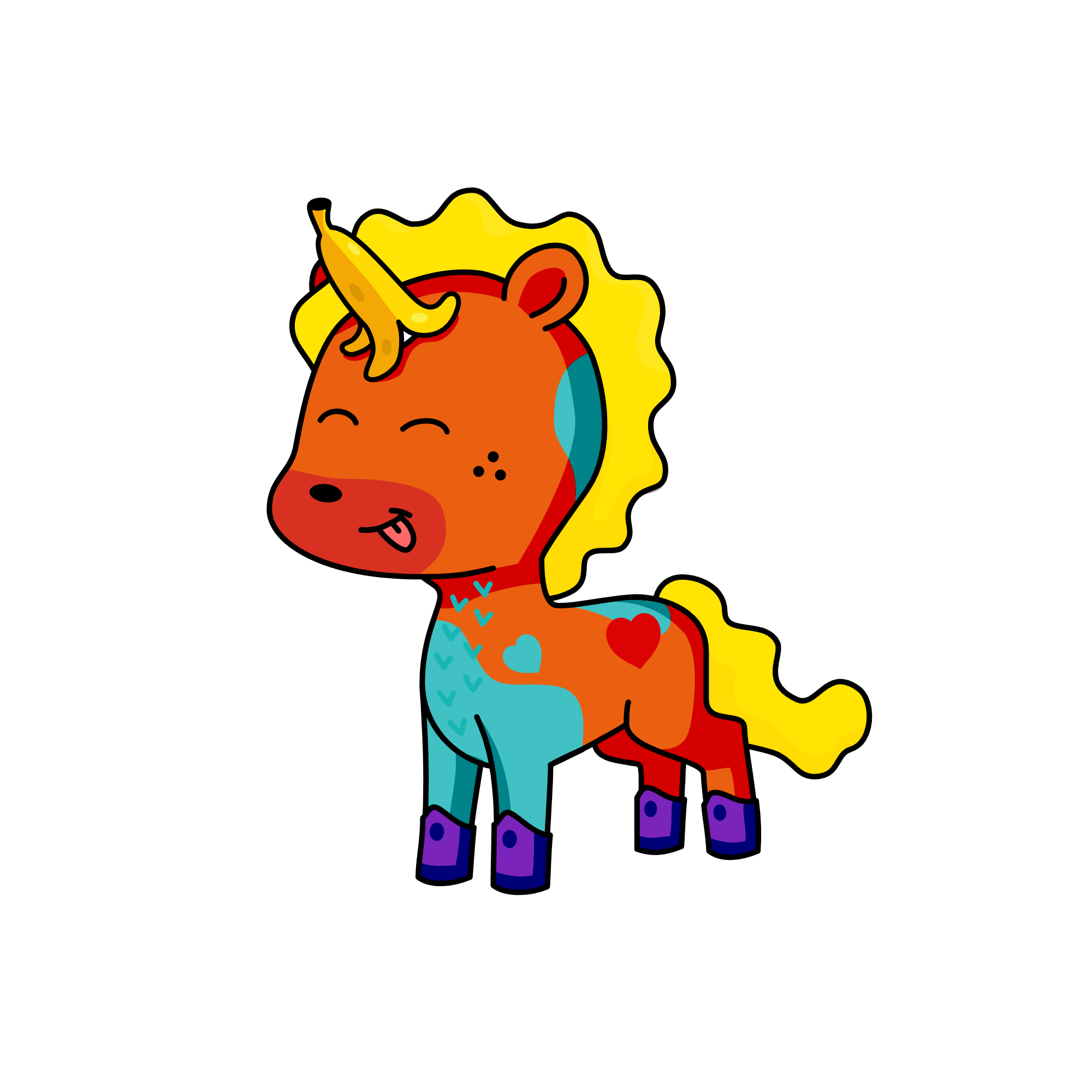 o, the unicorn
