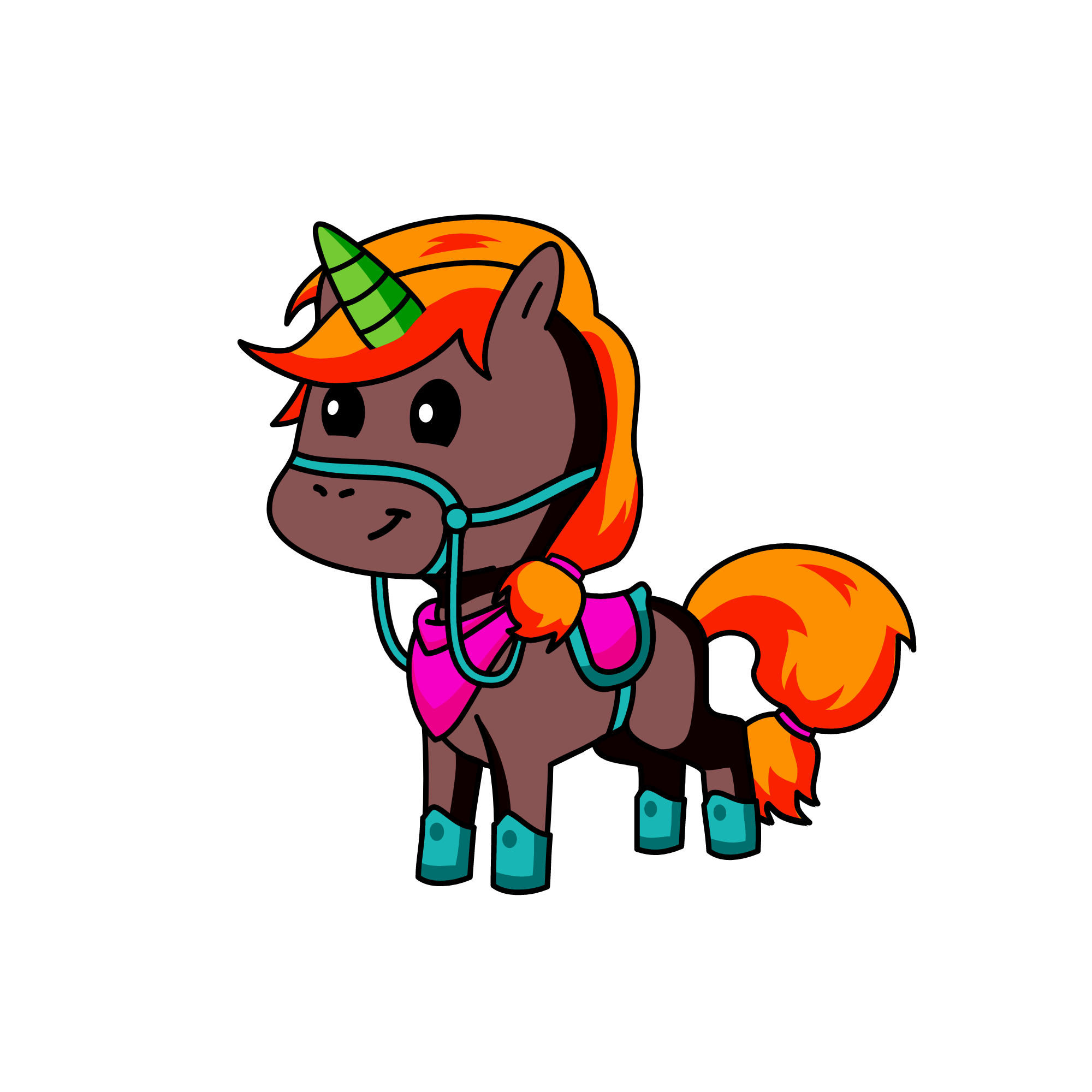 Mud pie, the unicorn