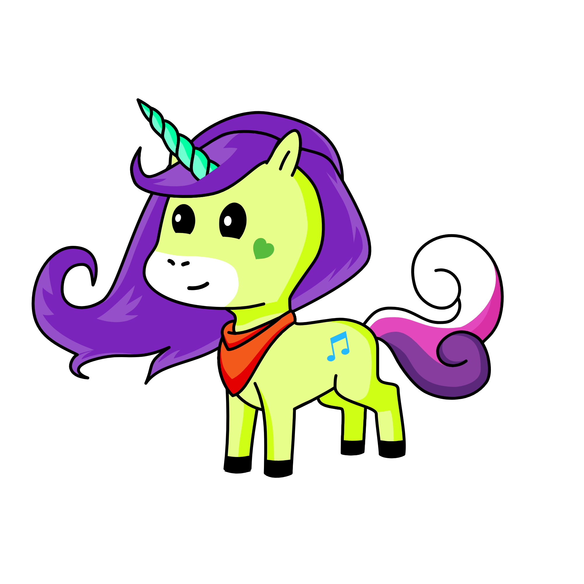 Roanitar, the unicorn