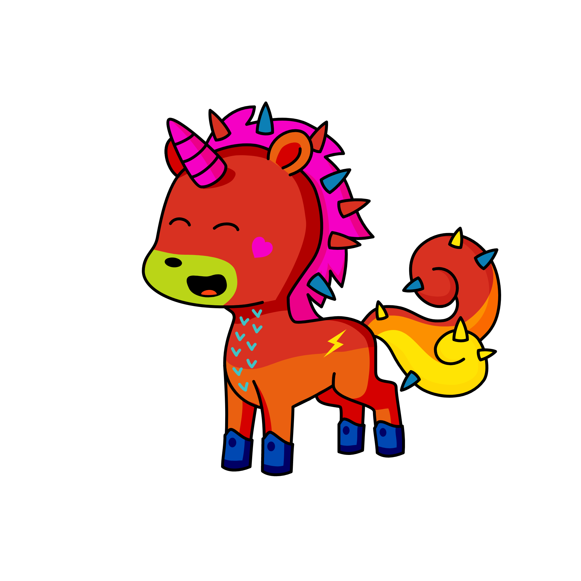 something my brother made, the unicorn