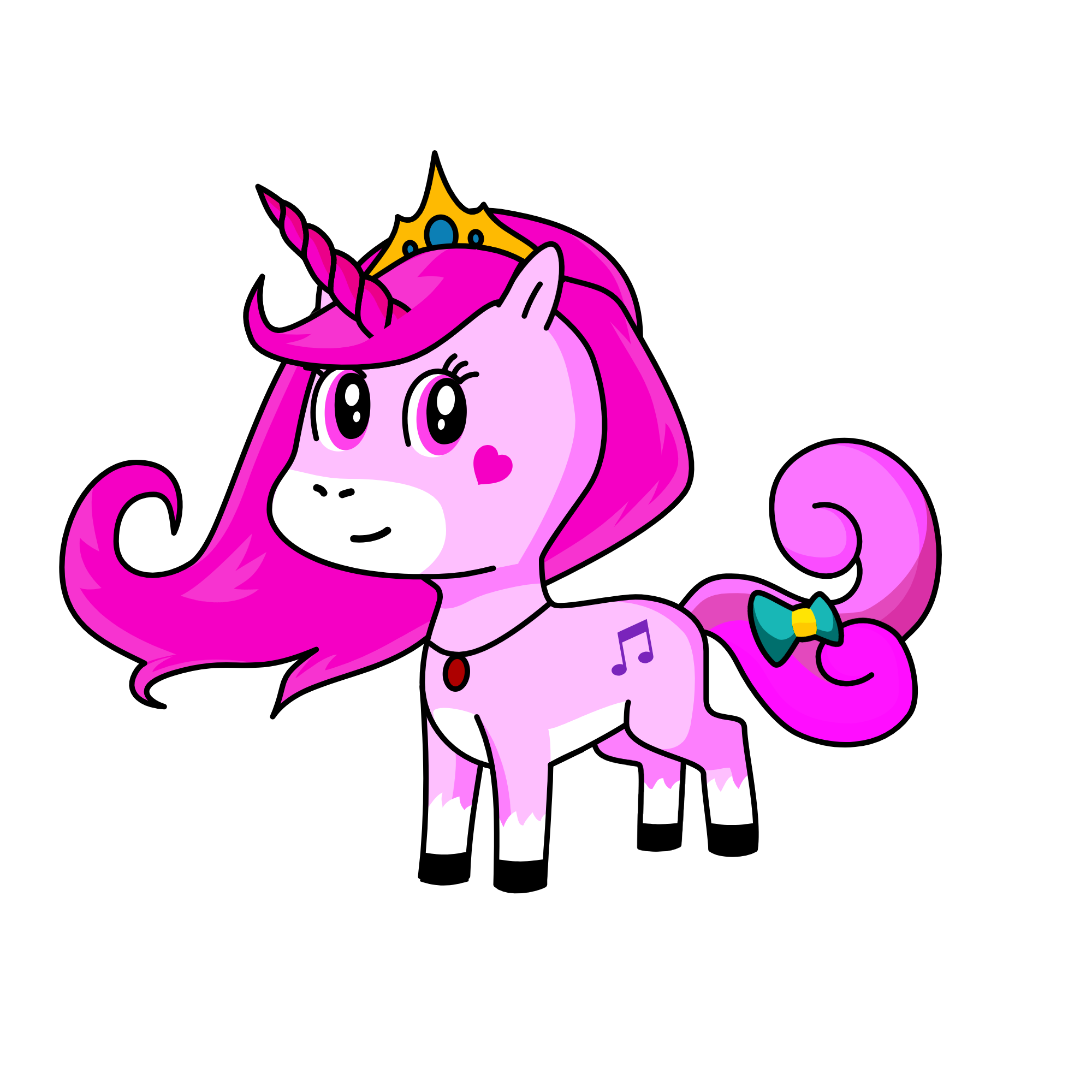 Poke-Girl, the unicorn