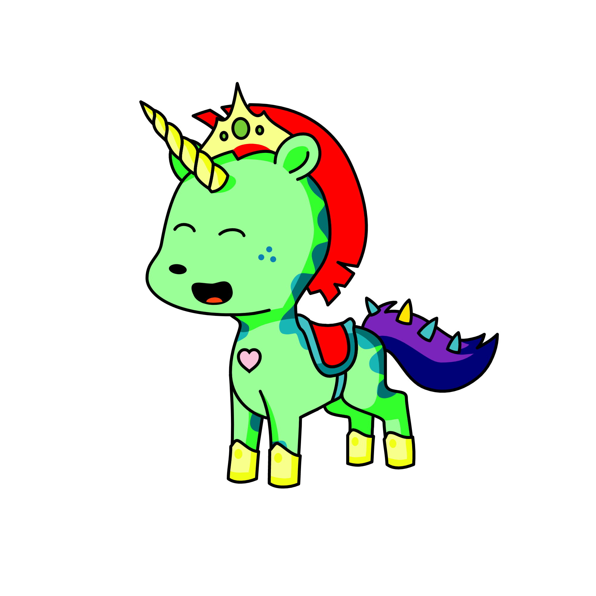 po po, the unicorn
