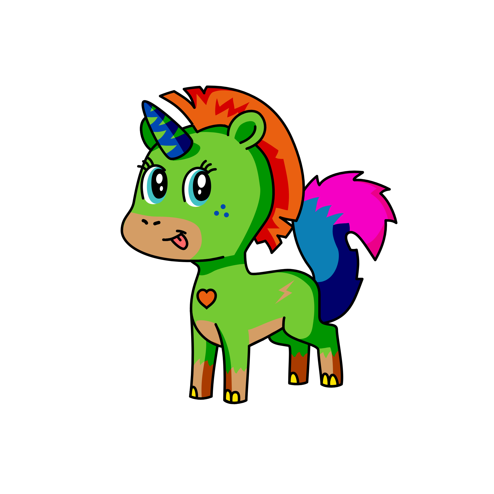 I was not born for anything., the unicorn