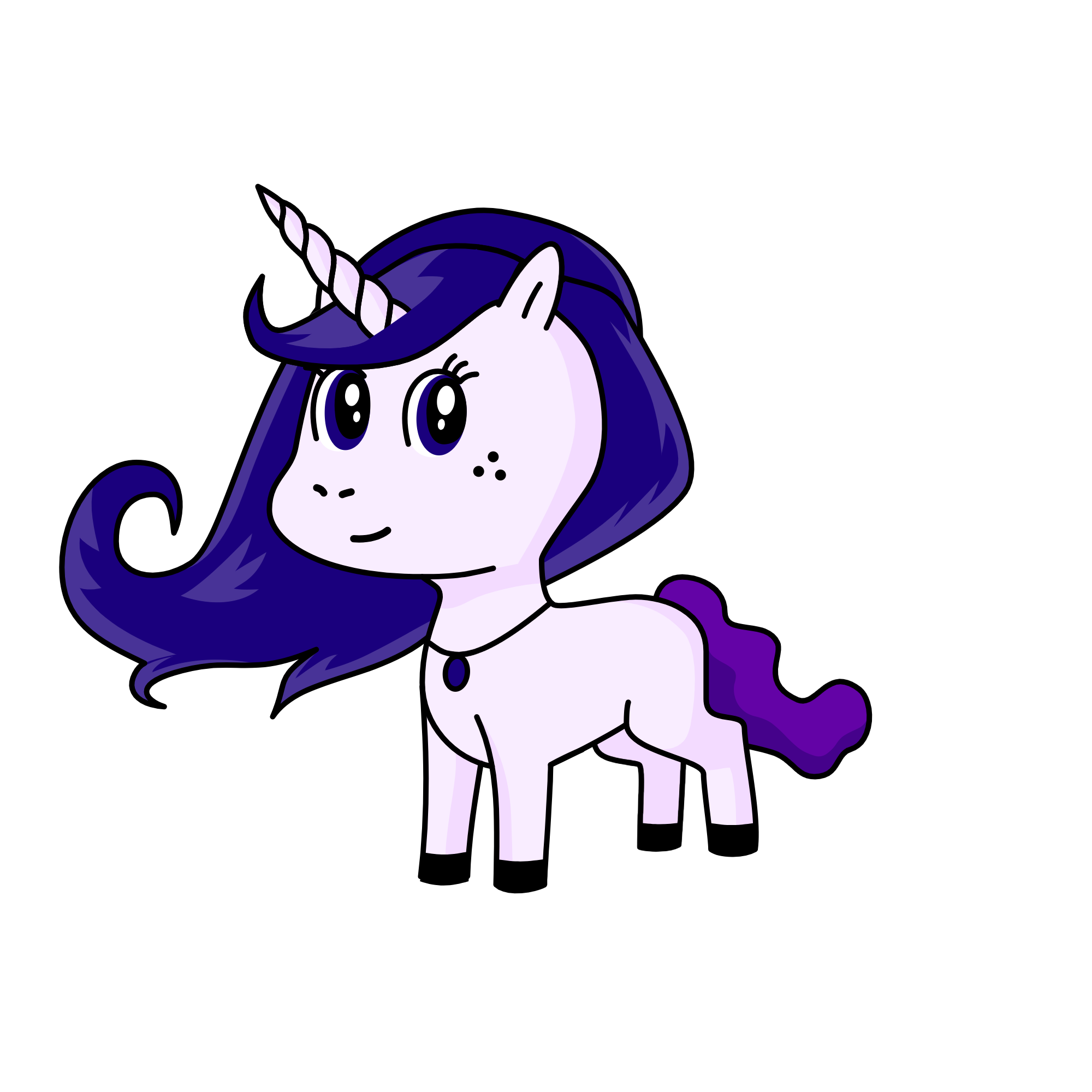 Addison, the unicorn