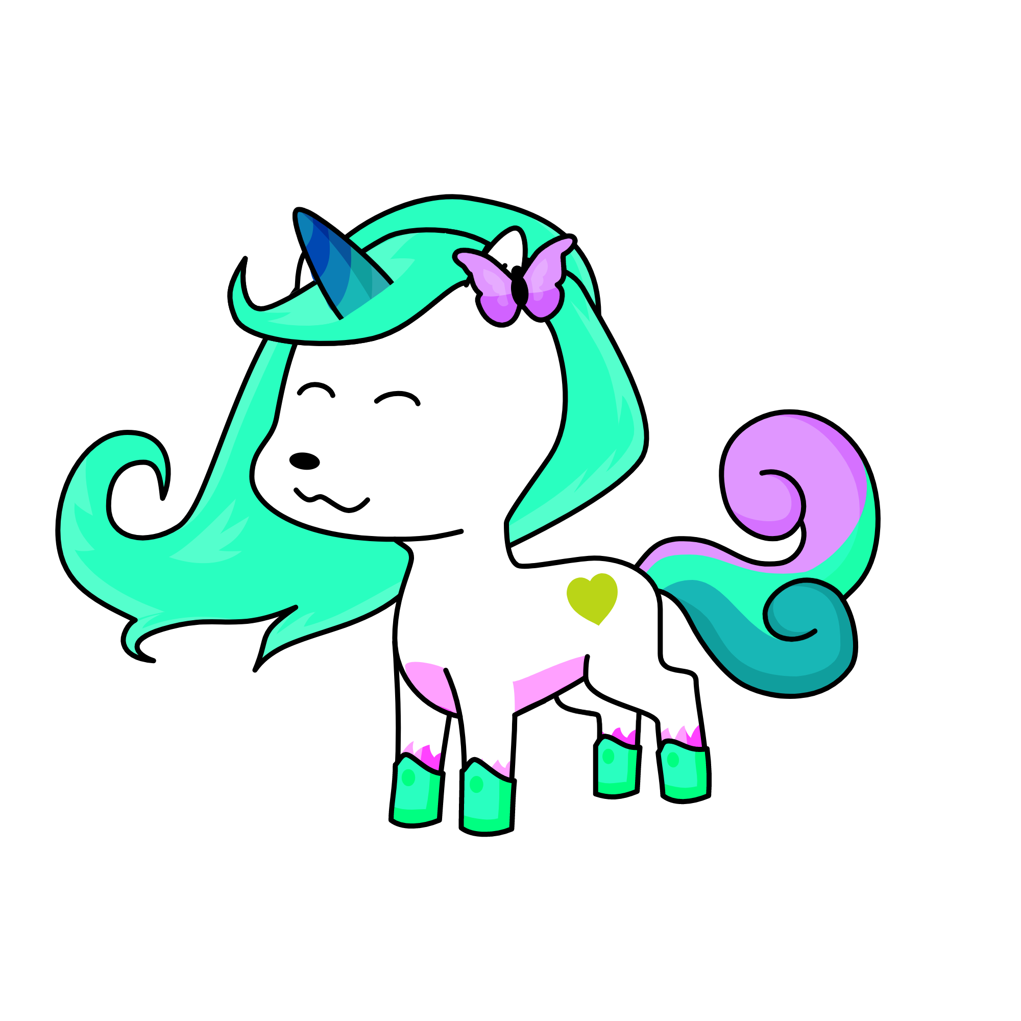 Pastelito :), the unicorn