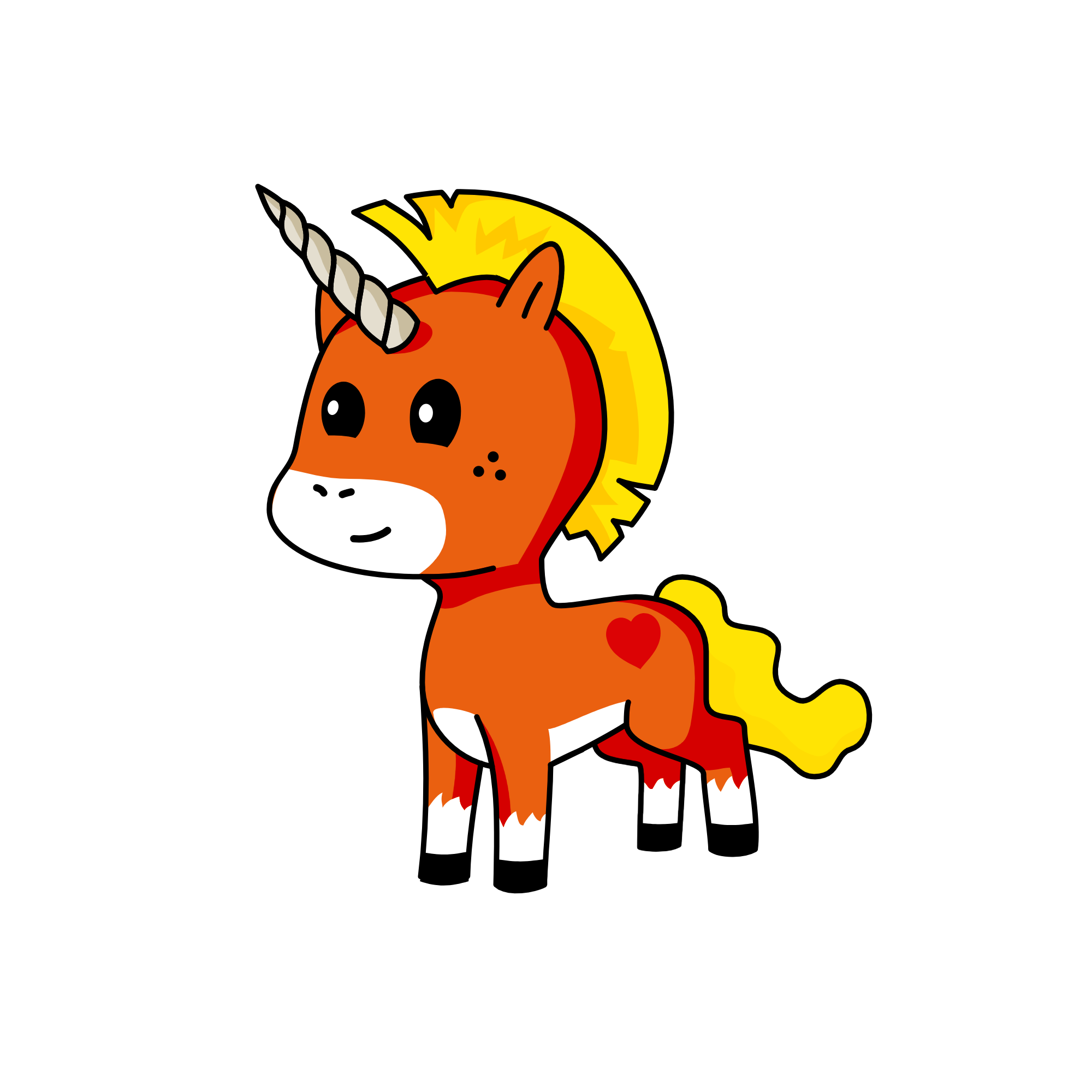 burn, the unicorn