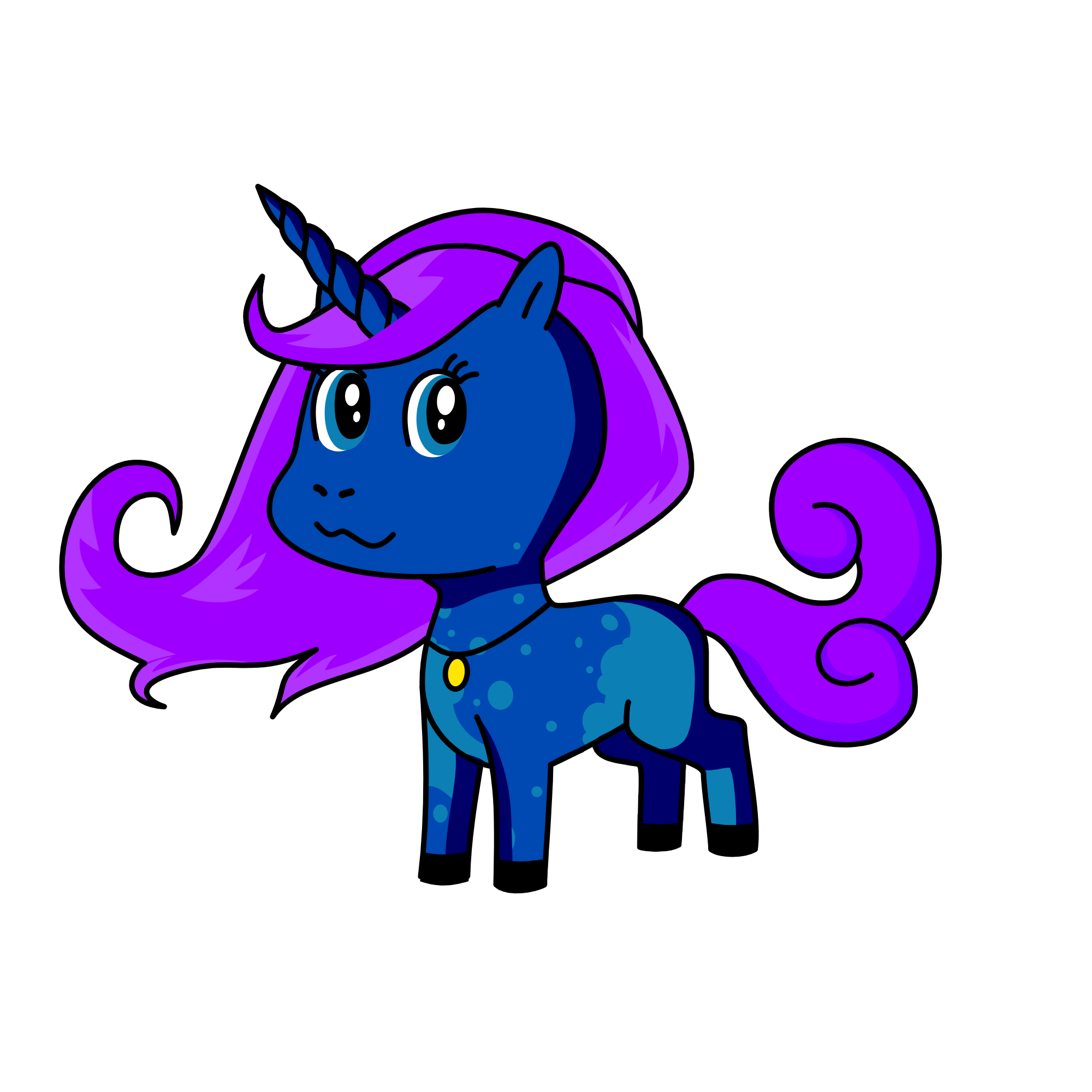 luna, the unicorn