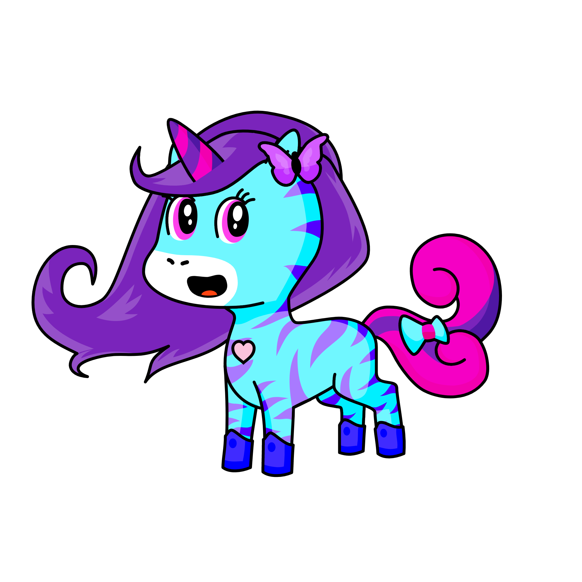 Jazzy skye, the unicorn