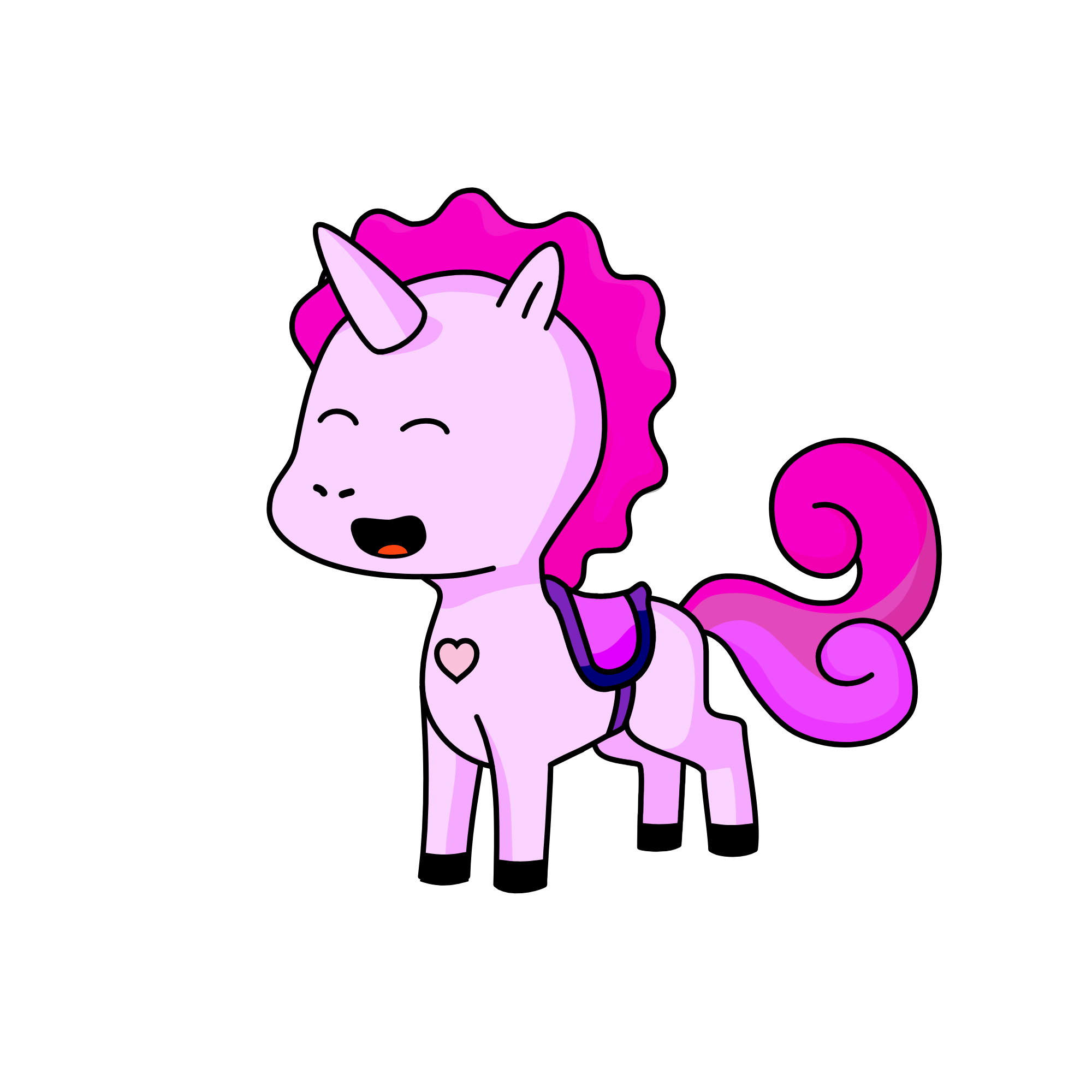 Pinky Pie, the unicorn