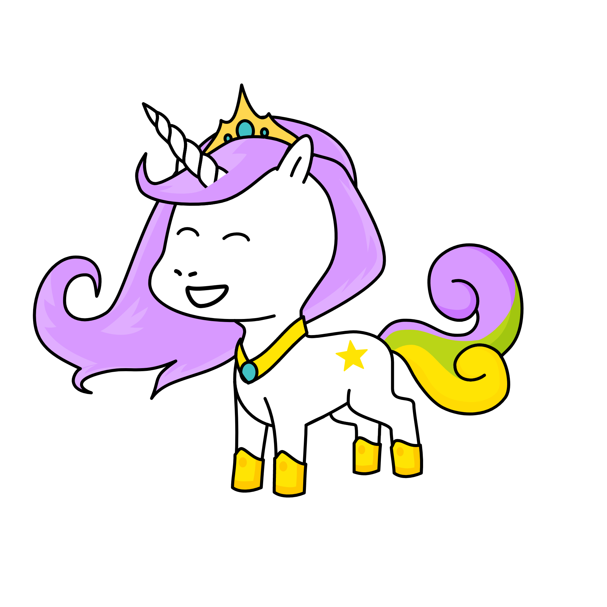 Princesse Celestia, the unicorn