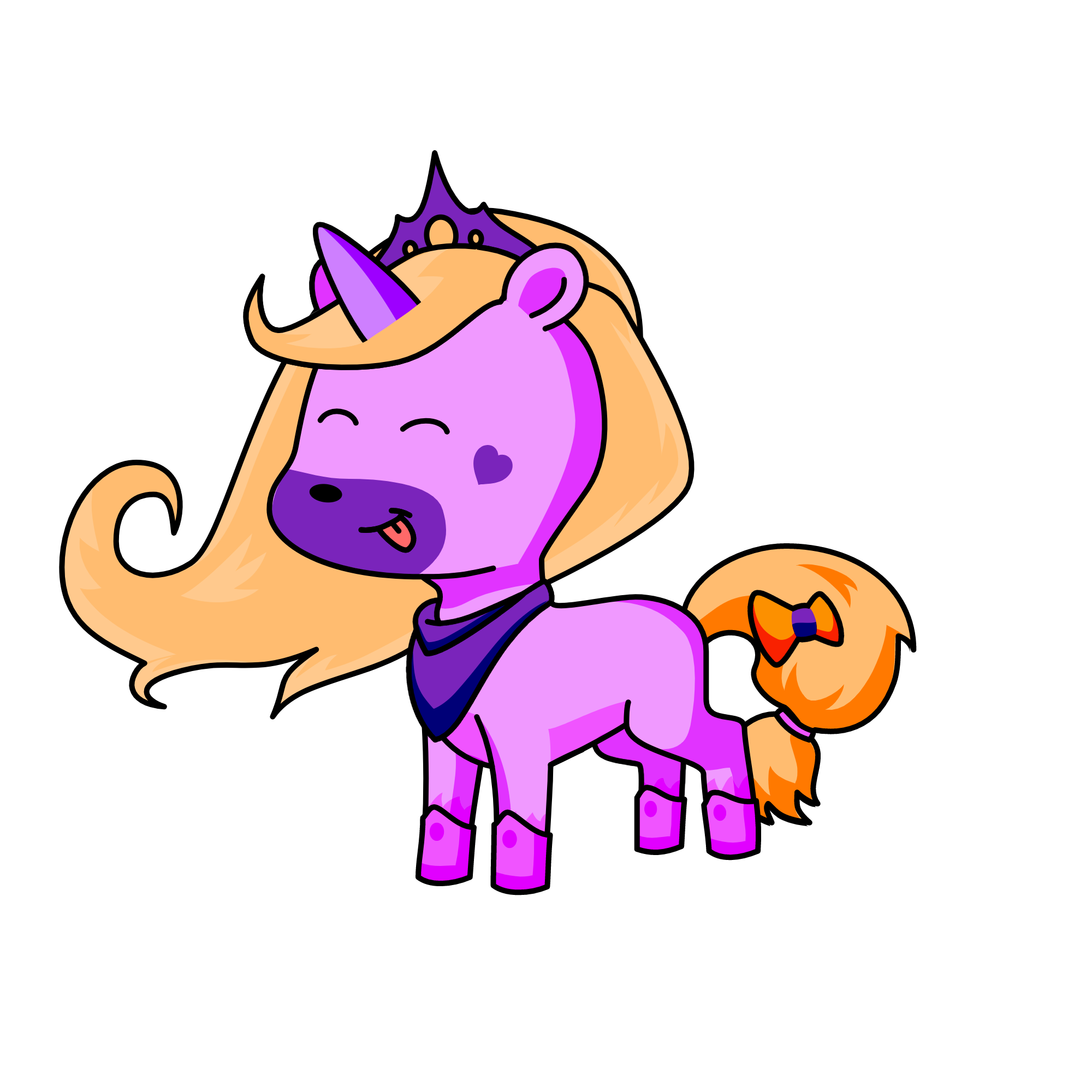 Princesse Lollipop, the unicorn