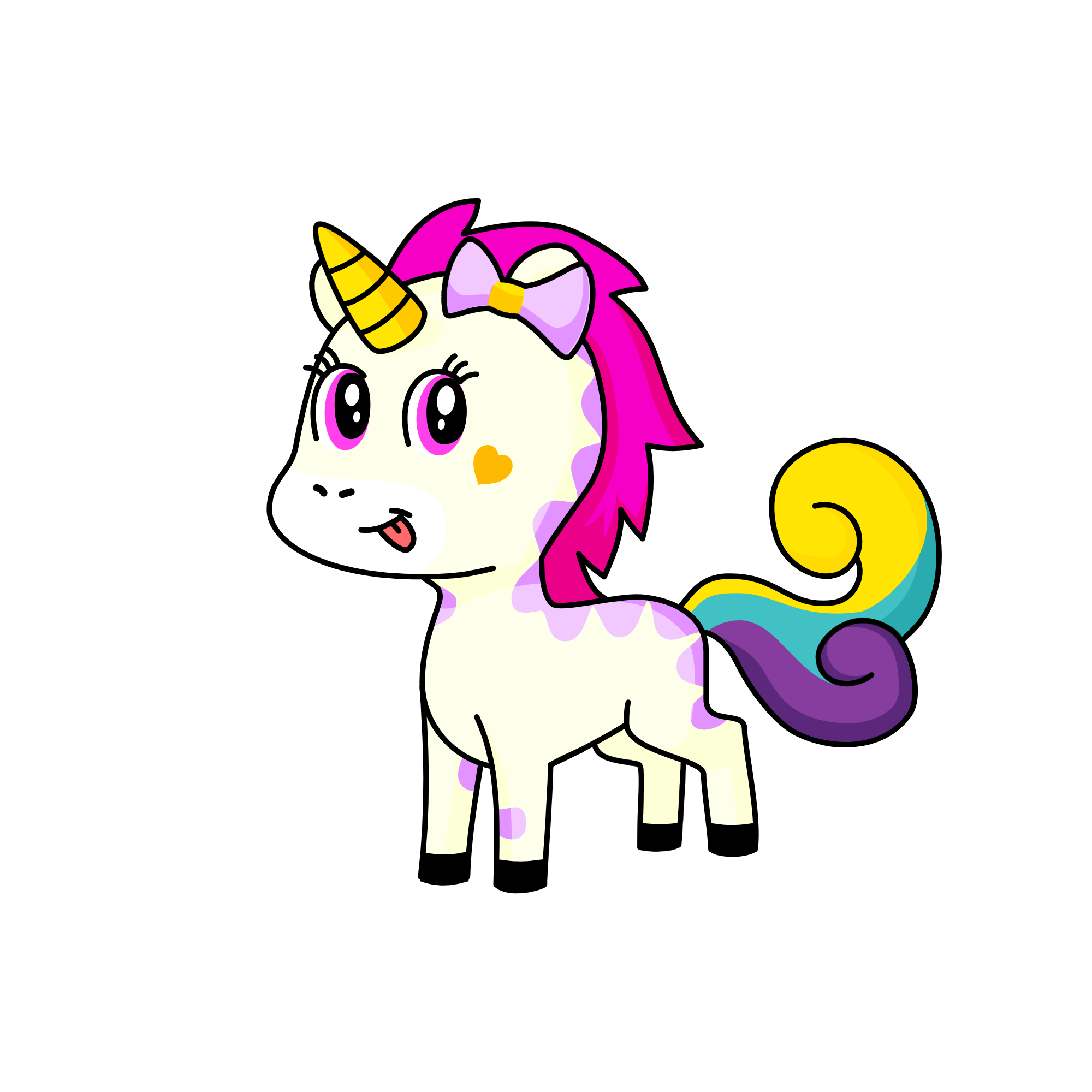 Princess Poo Poo , the unicorn
