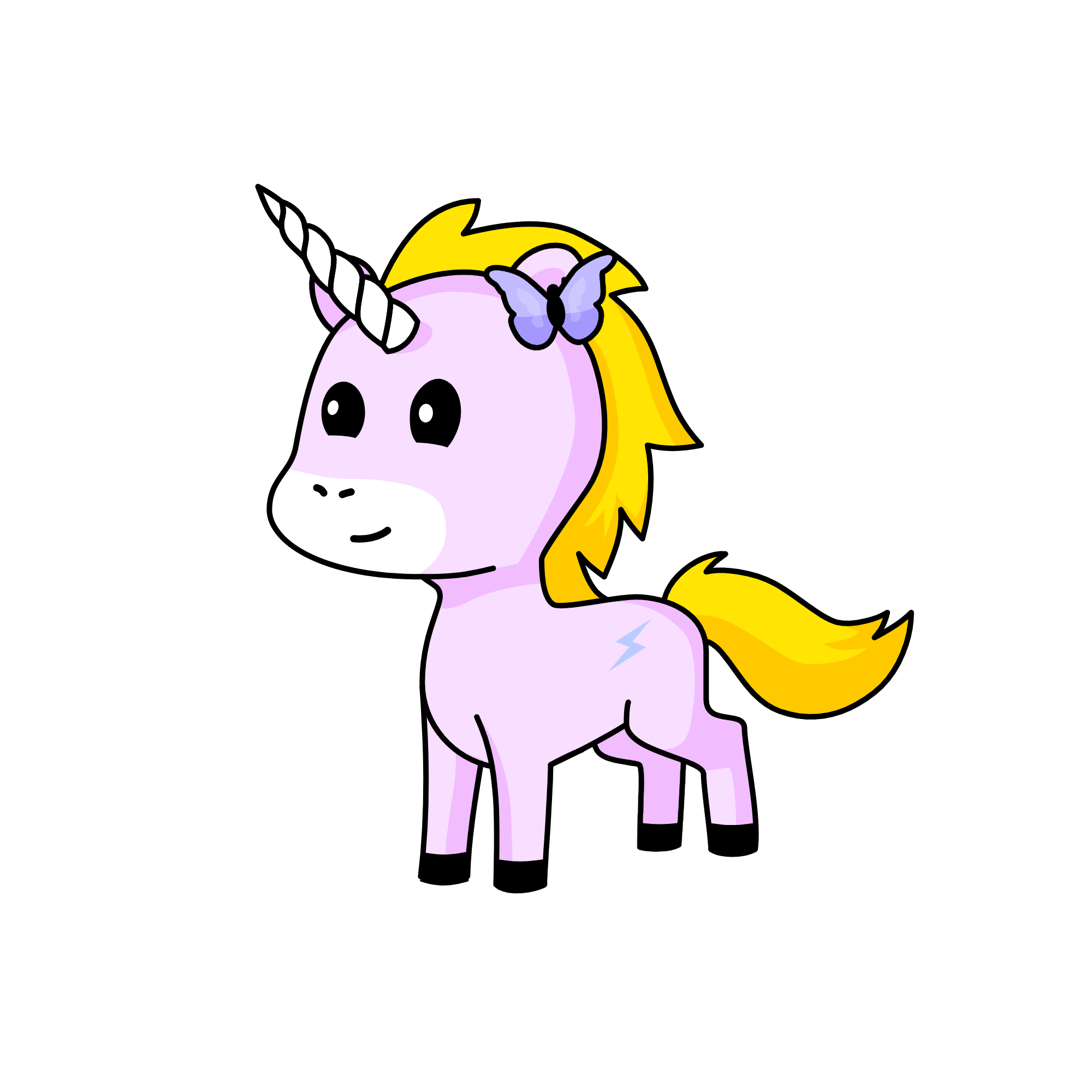 Sophie the big dofie , the unicorn