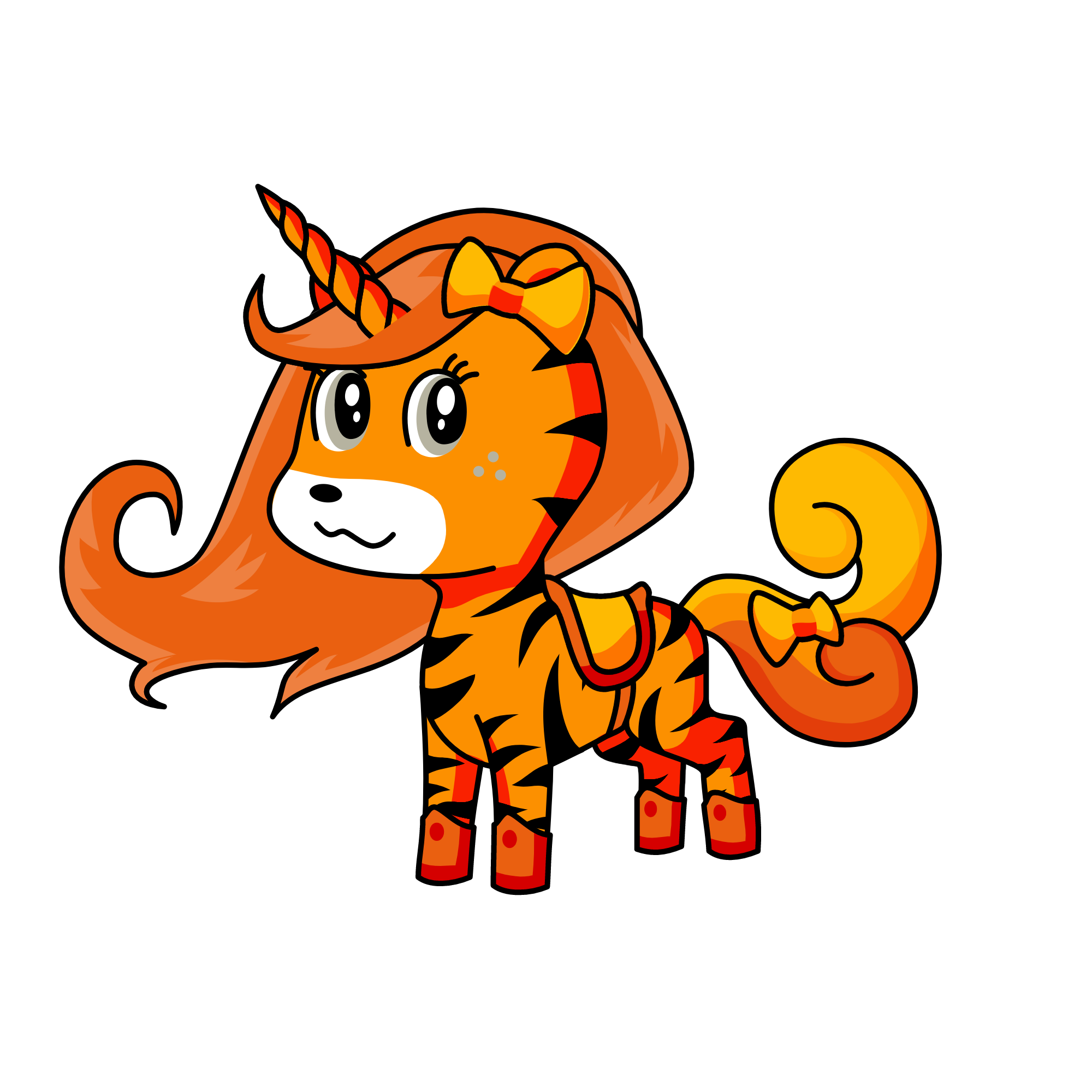 tigress, the unicorn