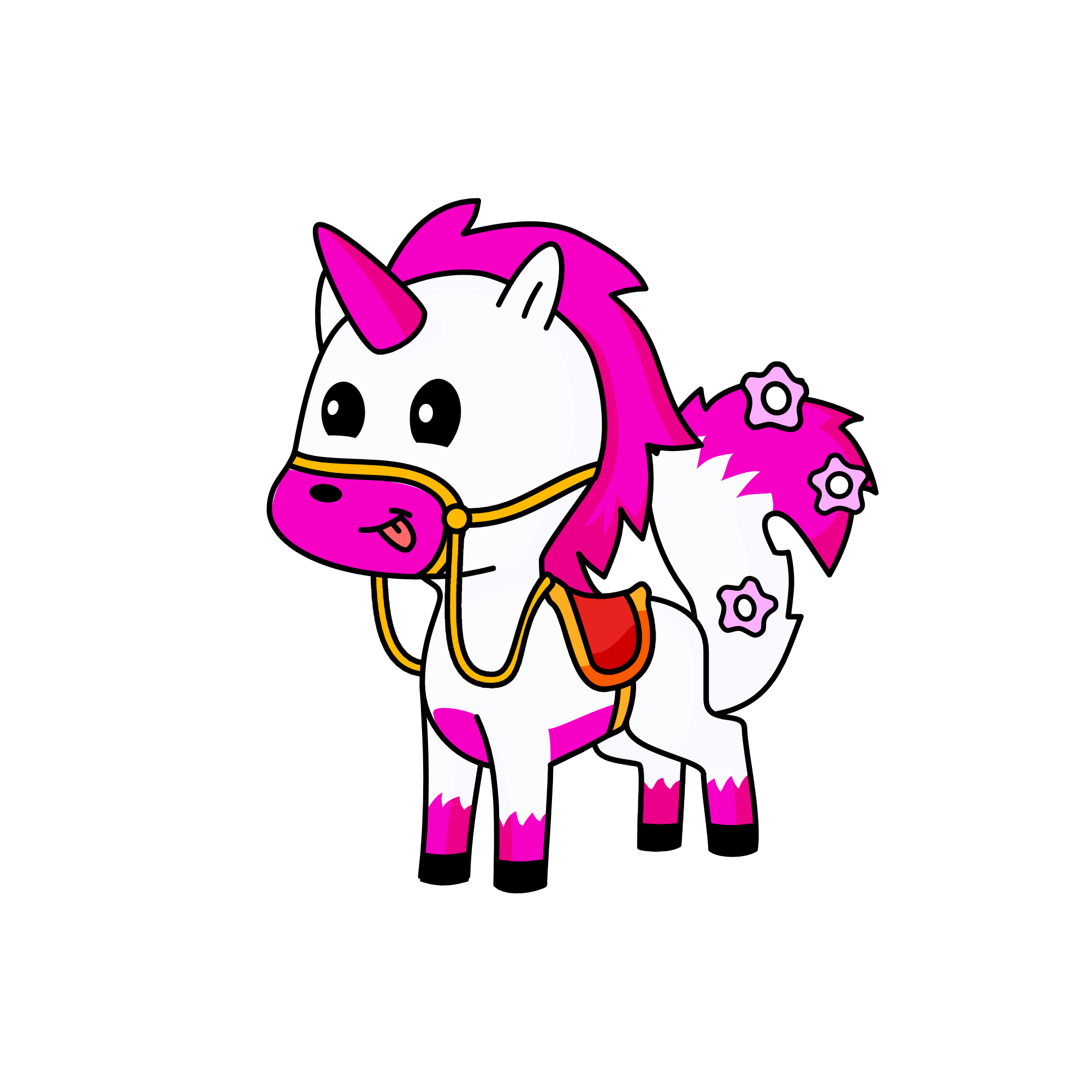 pinky, the unicorn