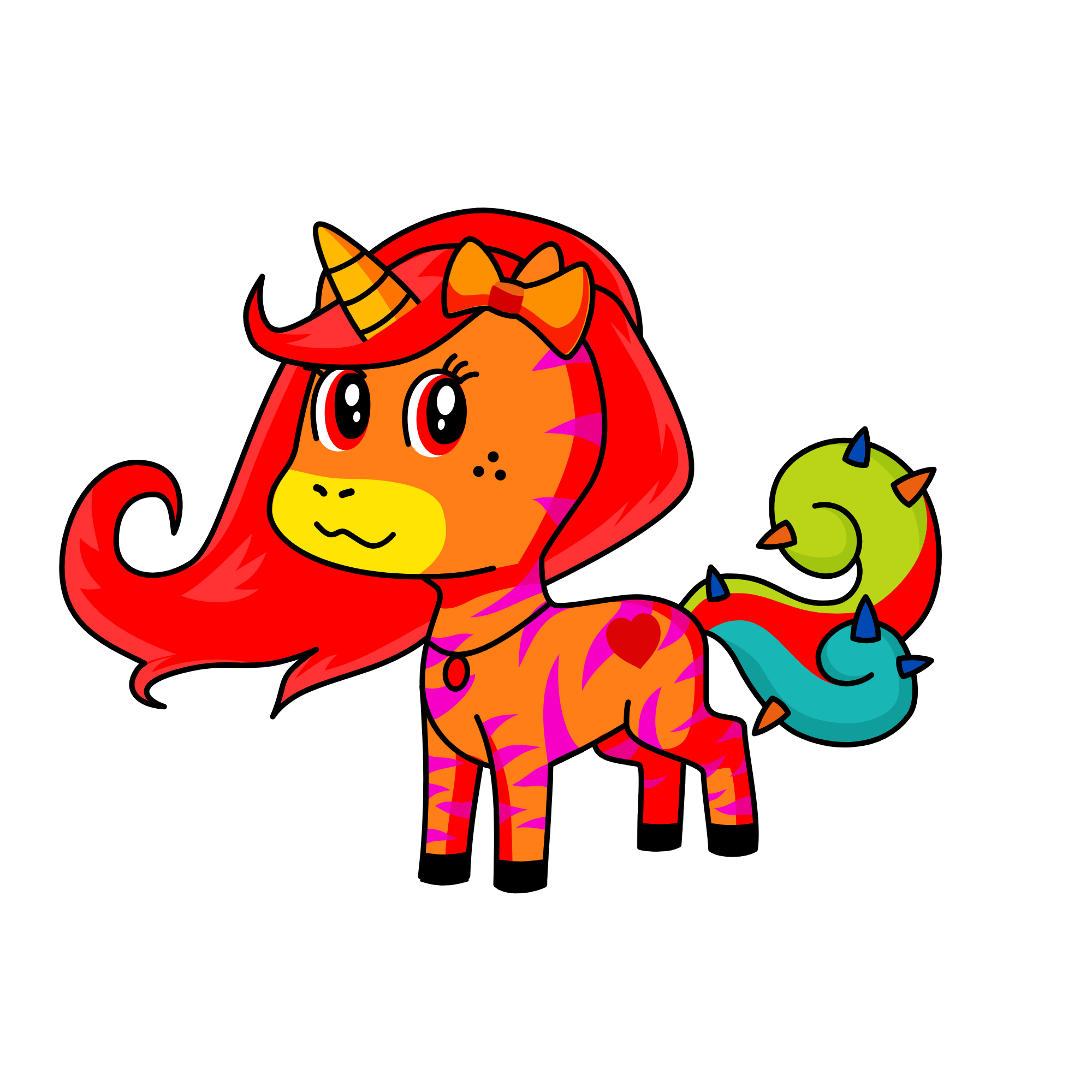 Alinastar, the unicorn