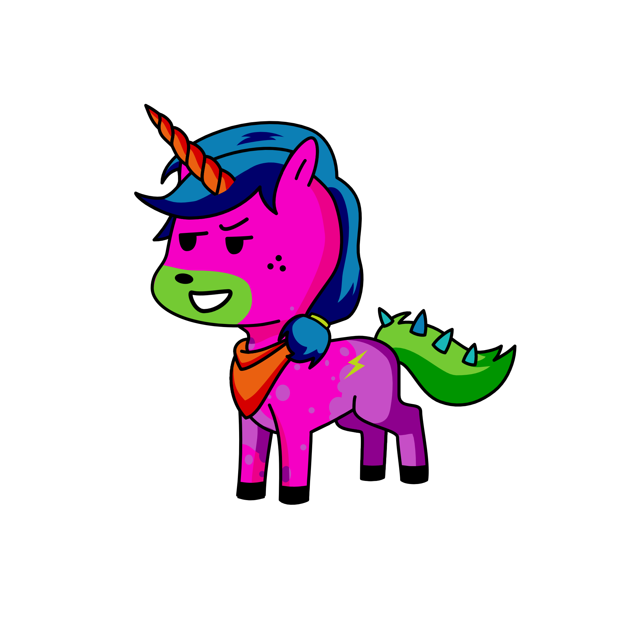 po5t78uihu, the unicorn