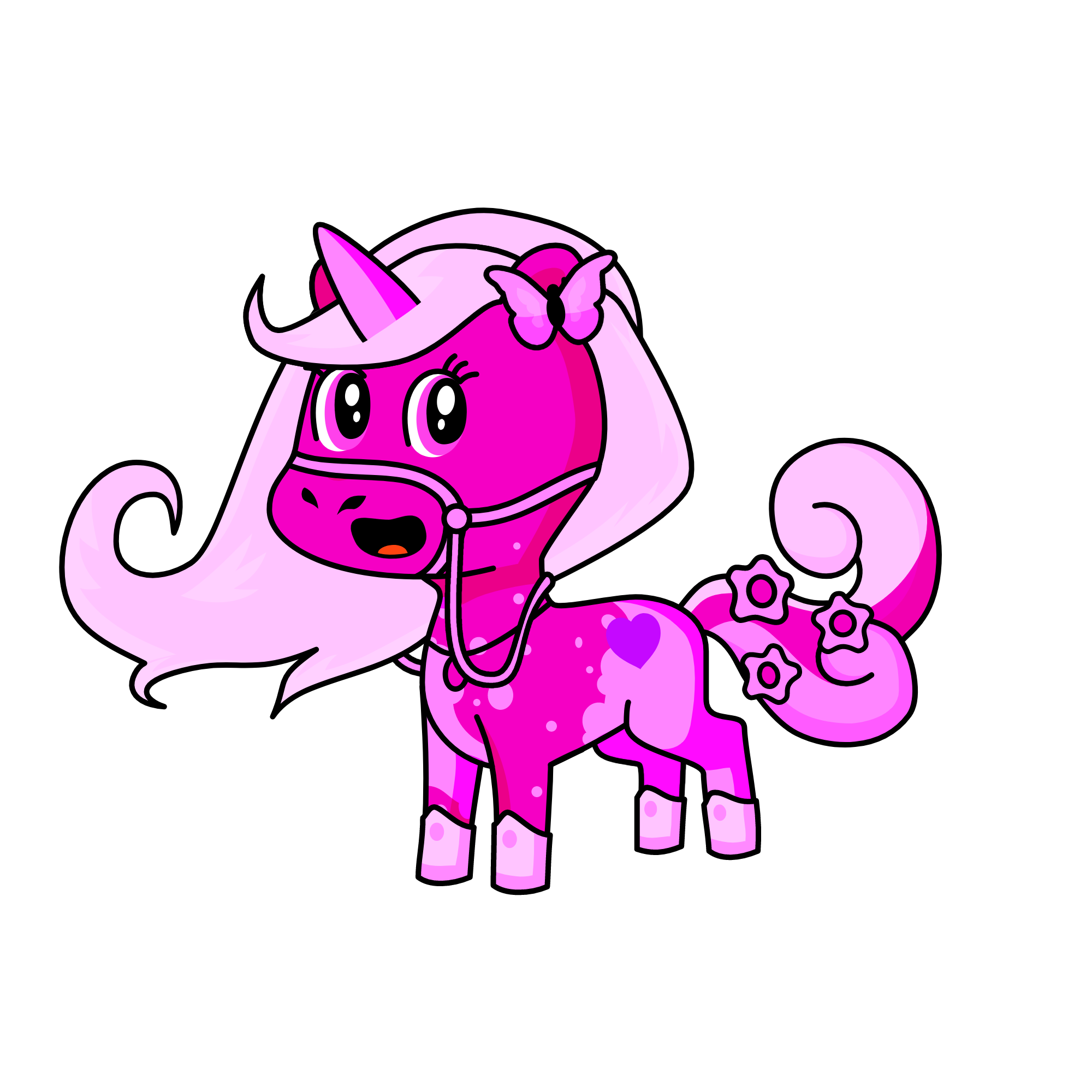 Princess Love, the unicorn